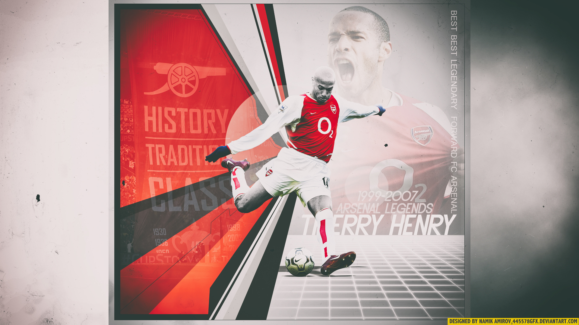 HD desktop wallpaper: Sports, Soccer, Arsenal F C, Thierry Henry download  free picture #1535073