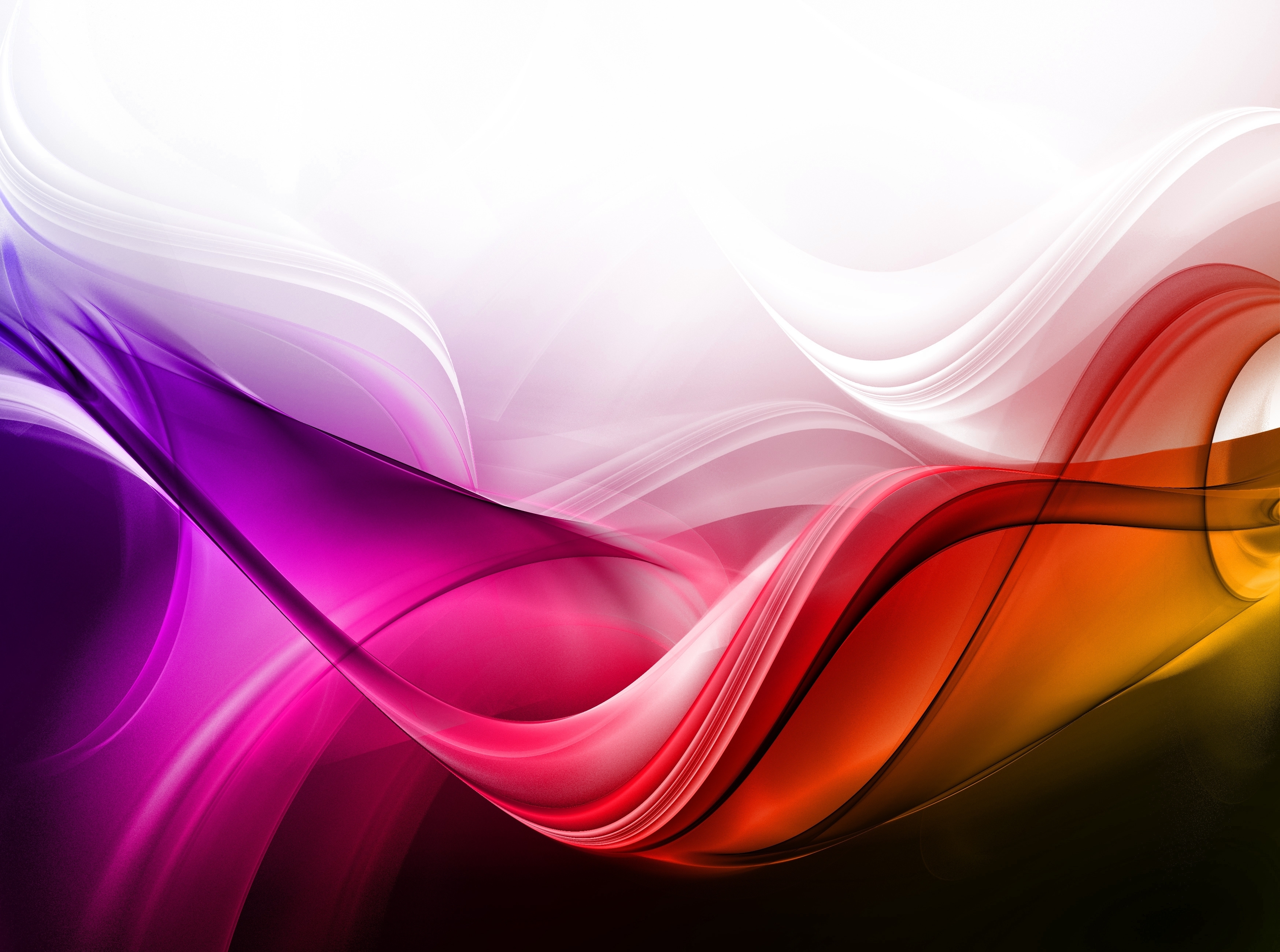waves, abstract, lines, background, colorful, colourful HD wallpaper