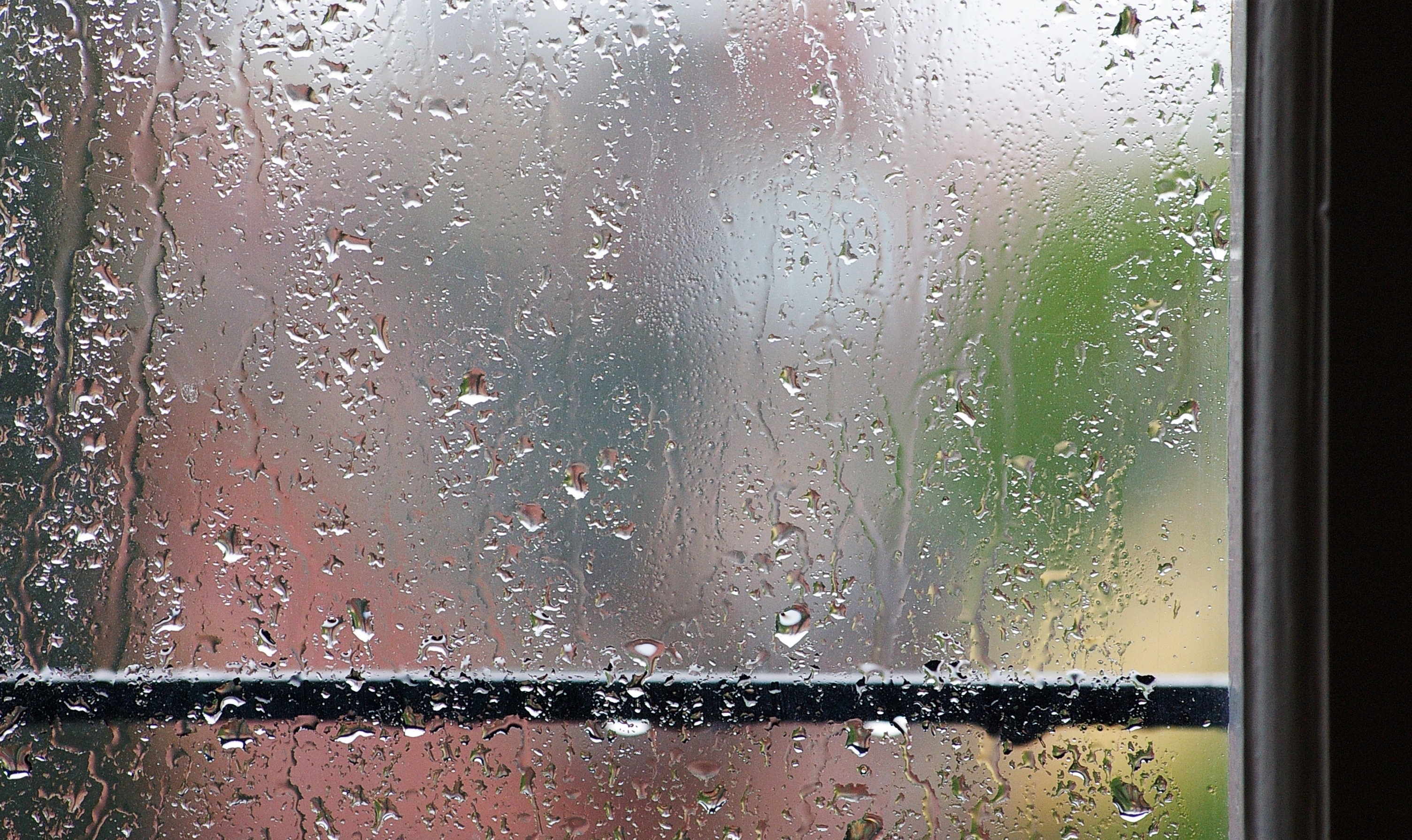 rain, glass, drops, miscellanea, miscellaneous, texture