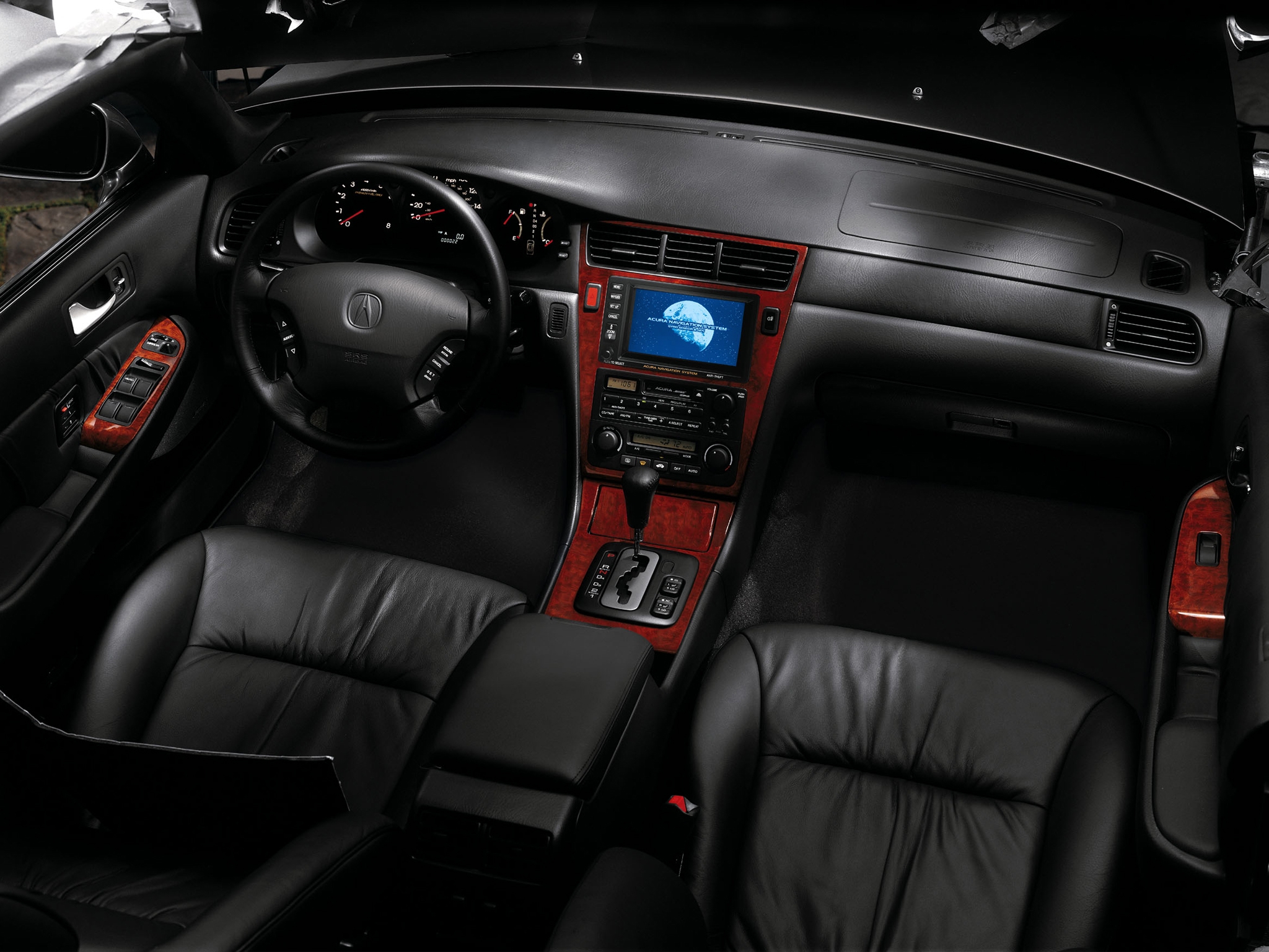 Cool HD Wallpaper interior, acura, 35rl, steering wheel