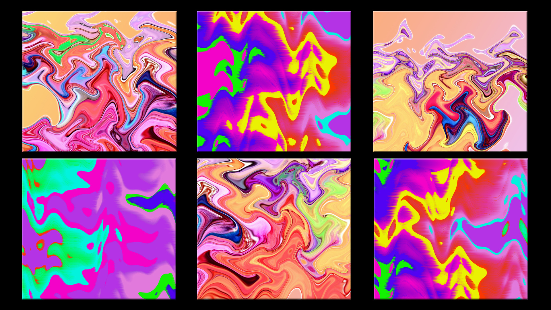 abstract, cool, colorful, distortion, pop art, ripple, wave lock screen backgrounds