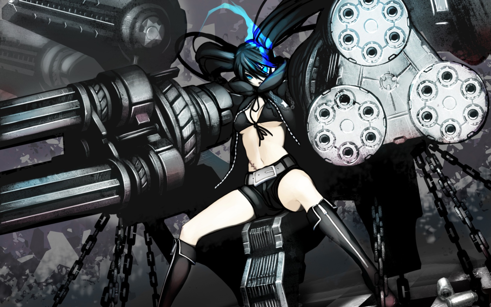 Cool Backgrounds cute, anime Black Rock Shooter