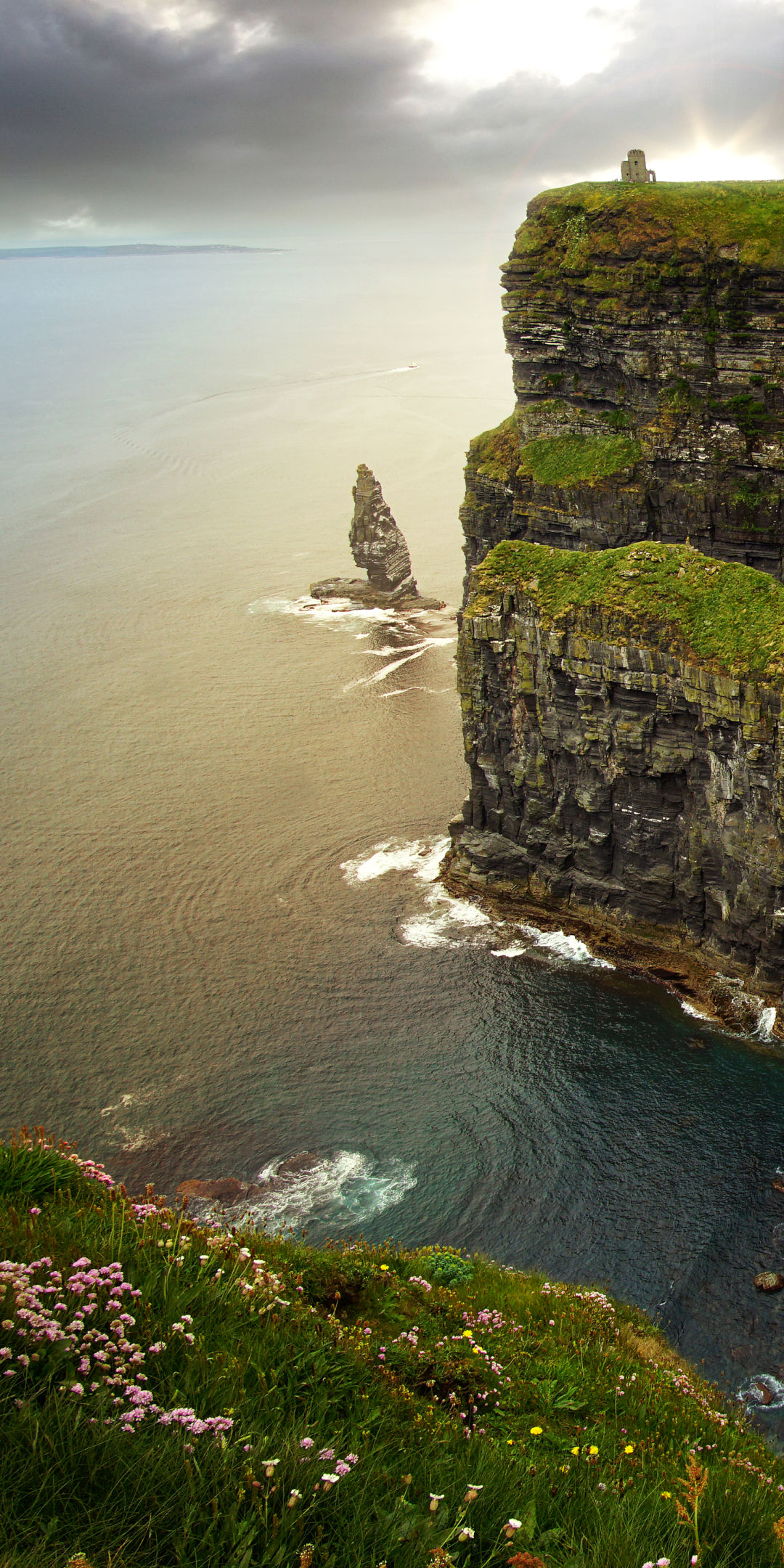 Mobile wallpaper: Sea, Coast, Ocean, Earth, Cliff, Ireland, Cliffs Of  Moher, 1308547 download the picture for free.