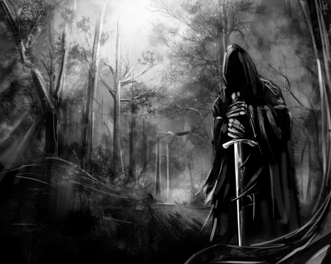 11103 download wallpaper gray, death, pictures screensavers and pictures for free