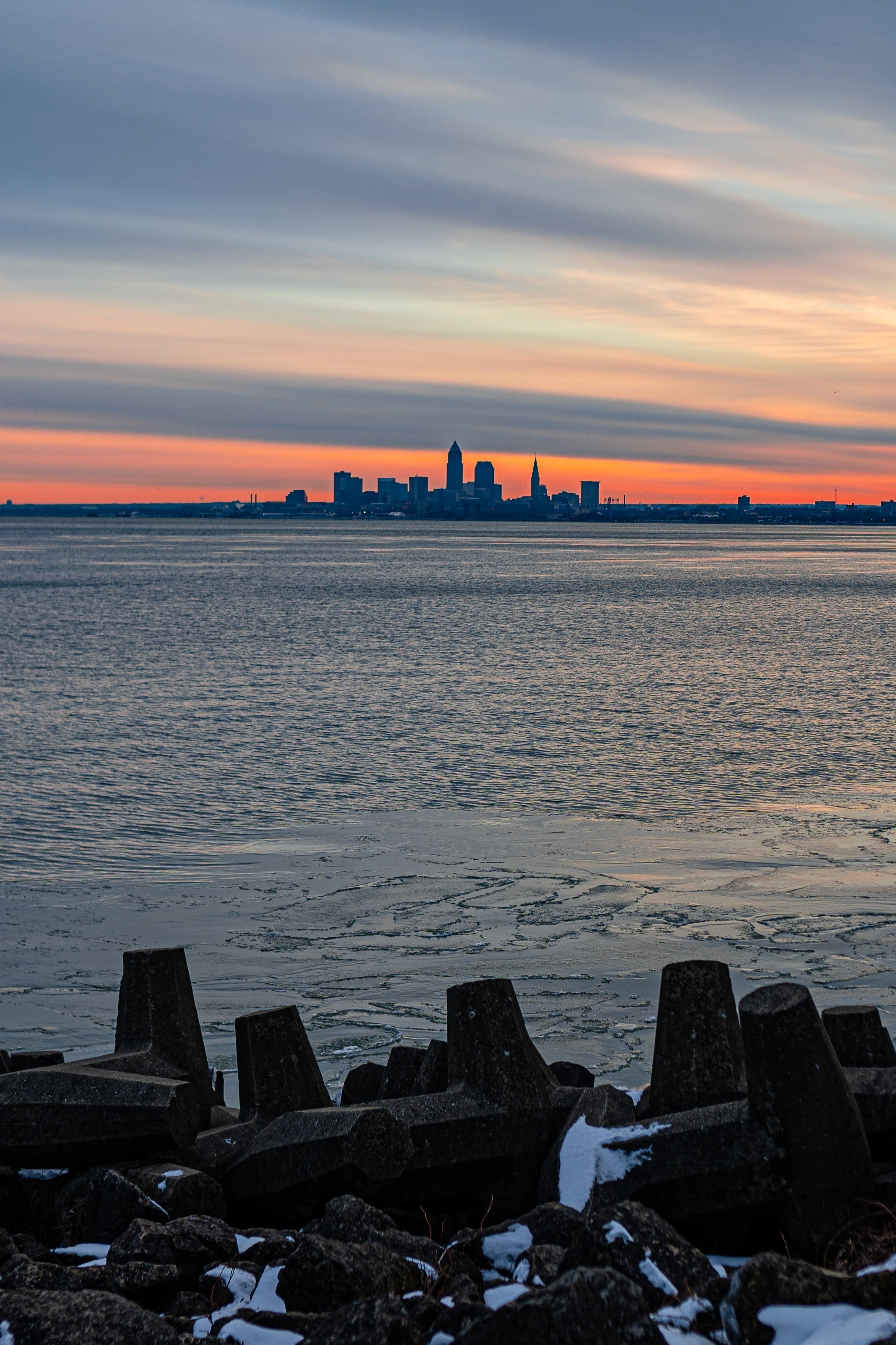 Cool Backgrounds coast, cities, city, sunset Ice