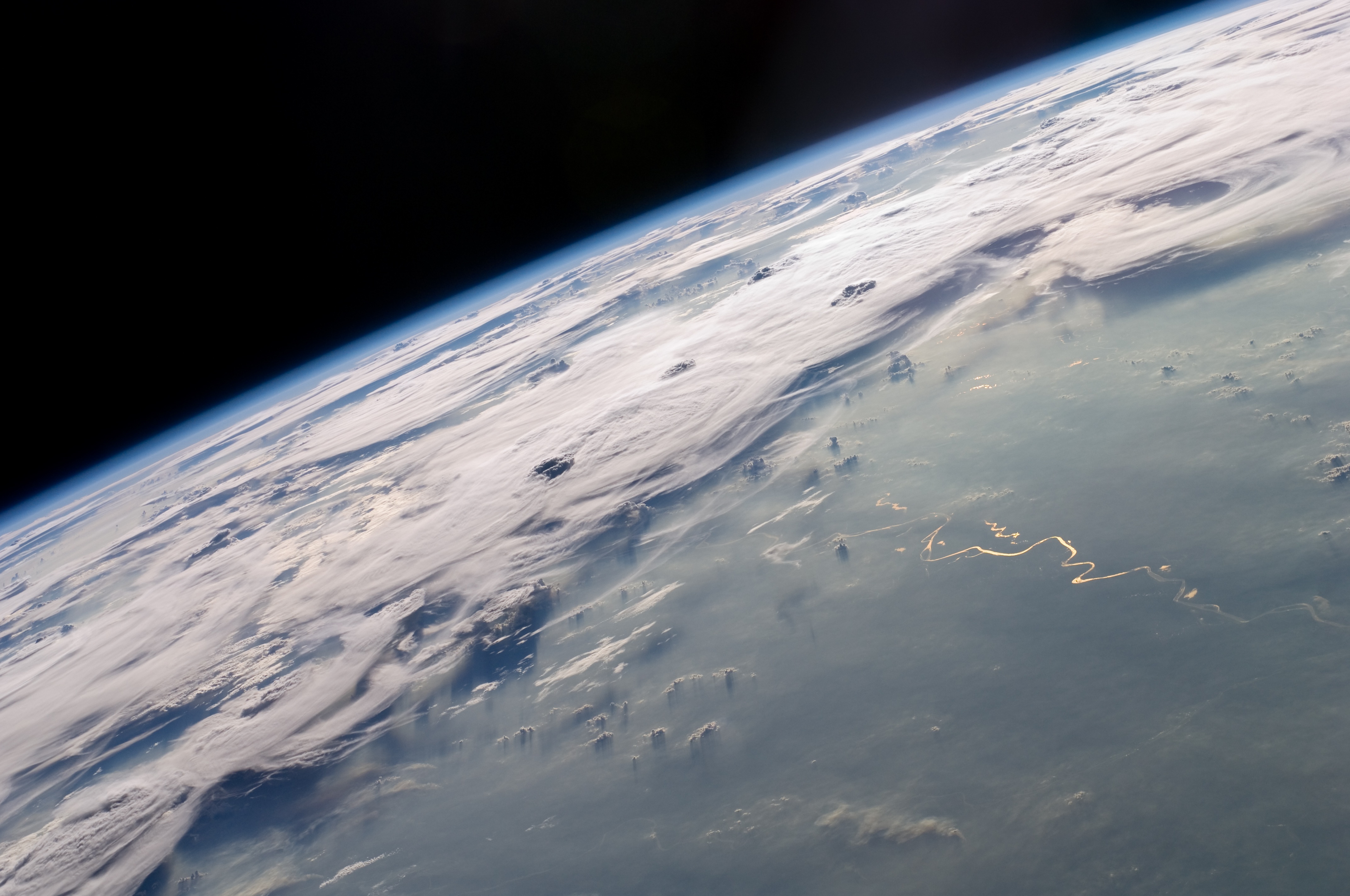 earth, from space, atmosphere, cloud, planet, space High Definition image