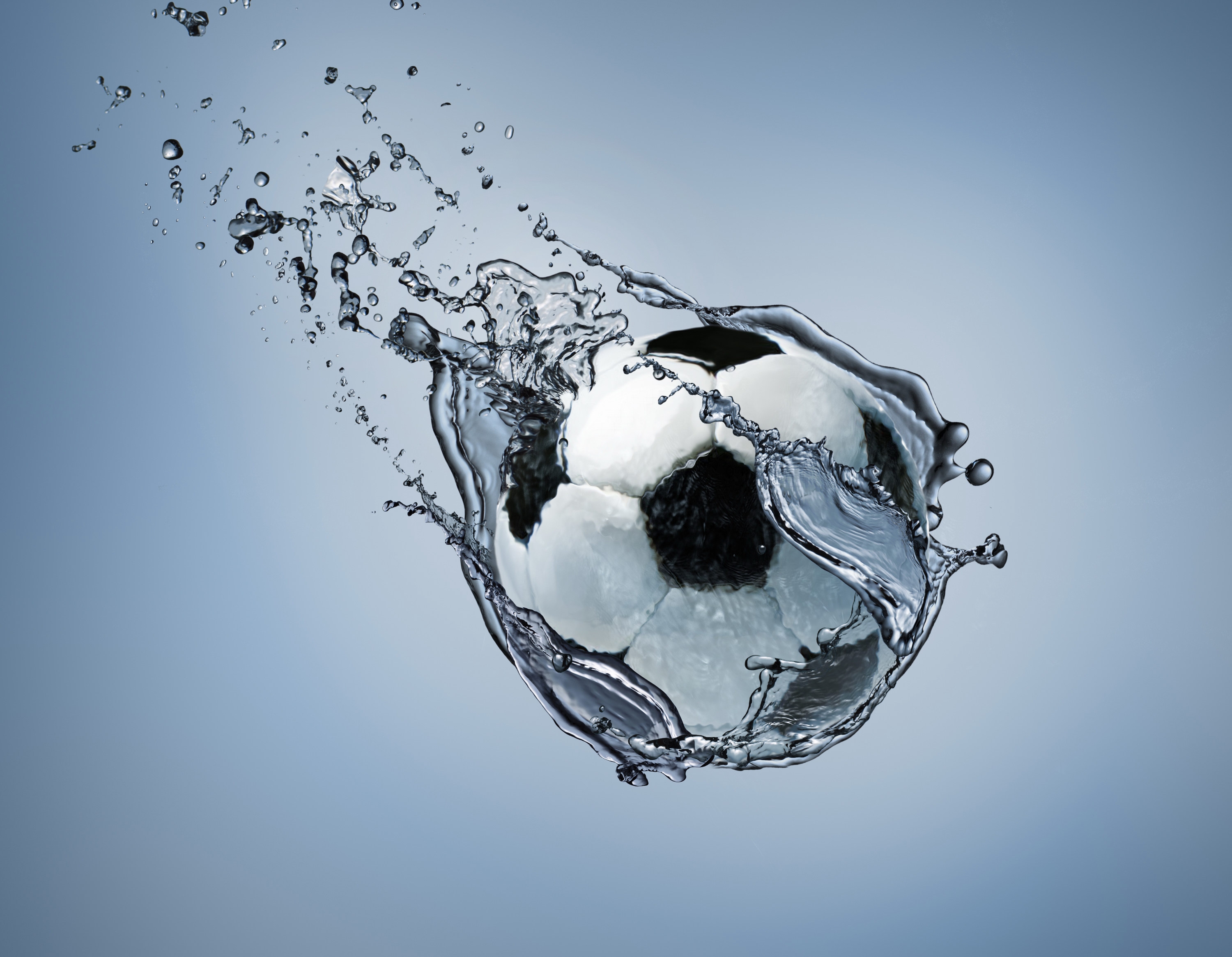 79742 download wallpaper sports, abstract, water, football, traffic, movement, ball screensavers and pictures for free