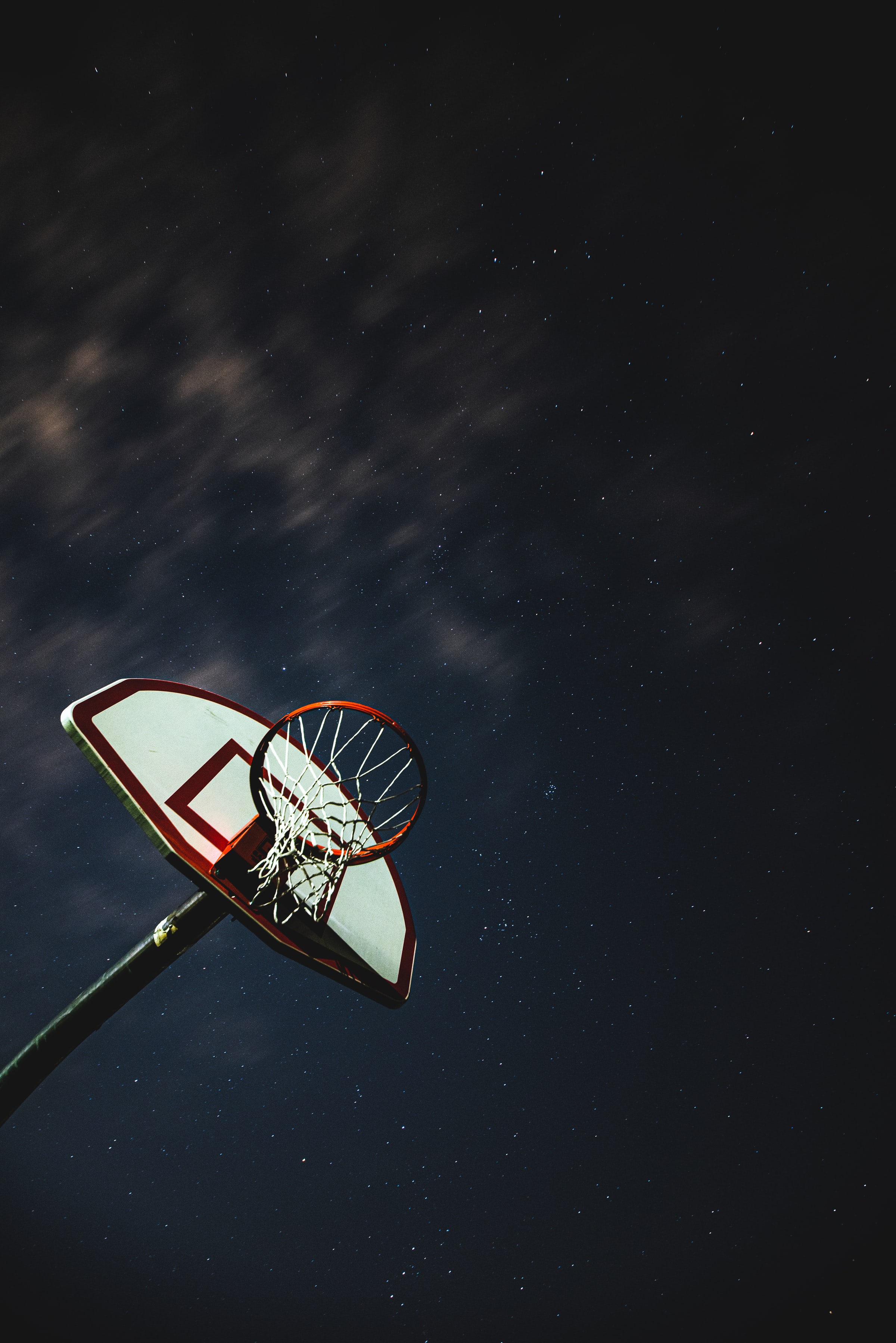 basketball hoop, basketball, stars, miscellanea, miscellaneous, shield, basketball ring, basketball net, basketball grid wallpaper for mobile