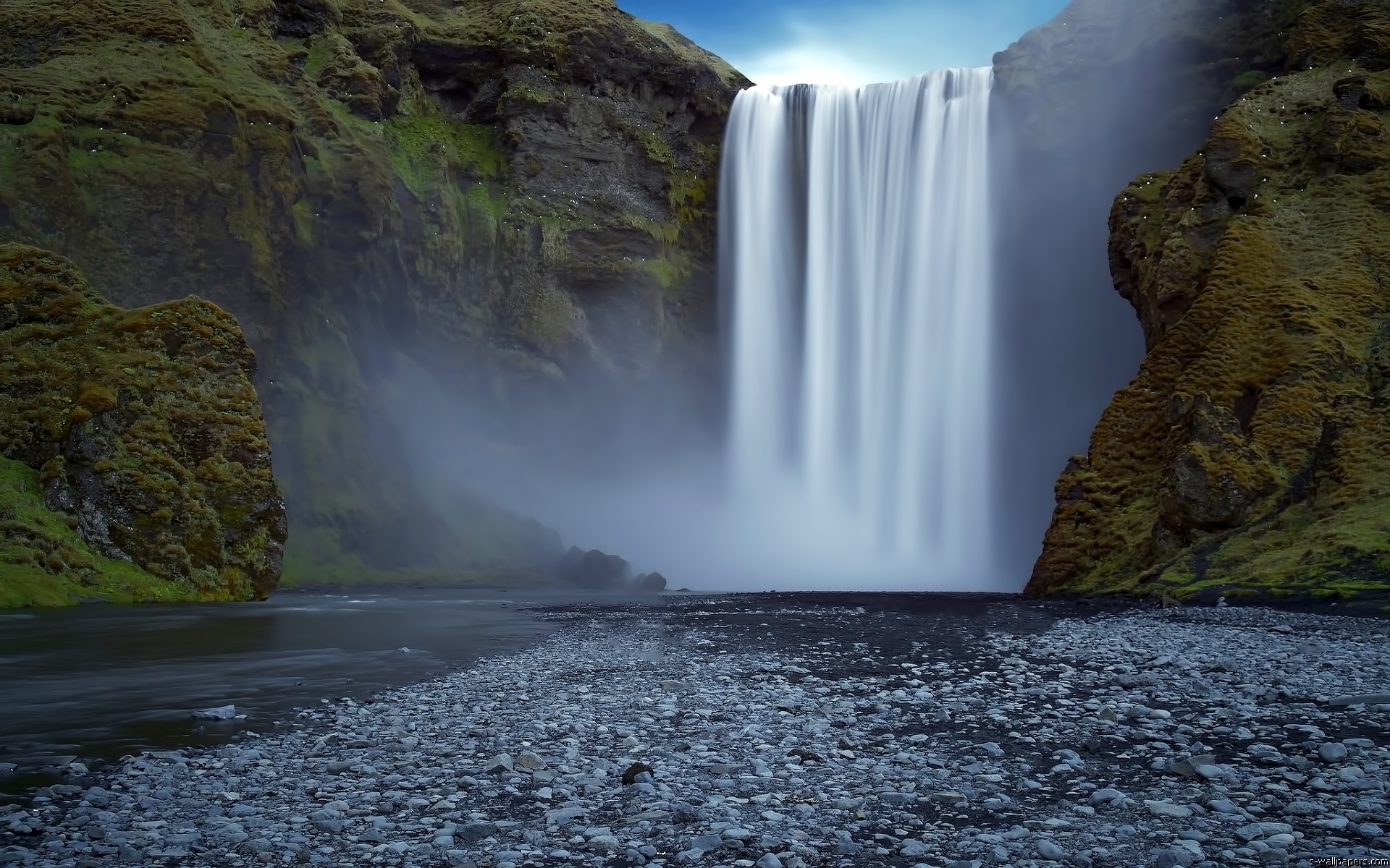 Laden Sie das Landschaft, Natur, Wasserfälle-Bild kostenlos auf Ihren PC-Desktop herunter