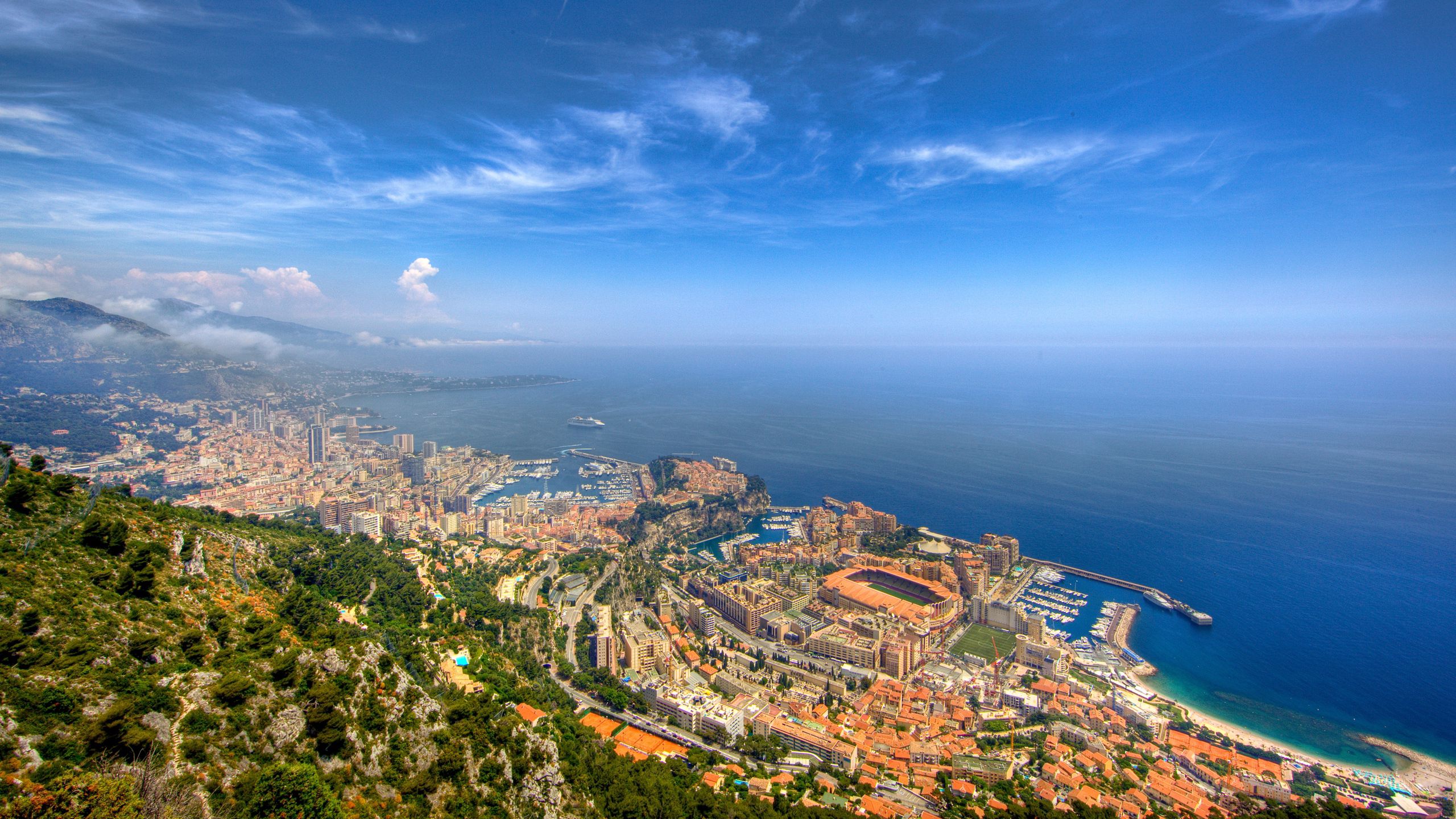Laden Sie Fürstentum Monaco HD-Desktop-Hintergründe herunter
