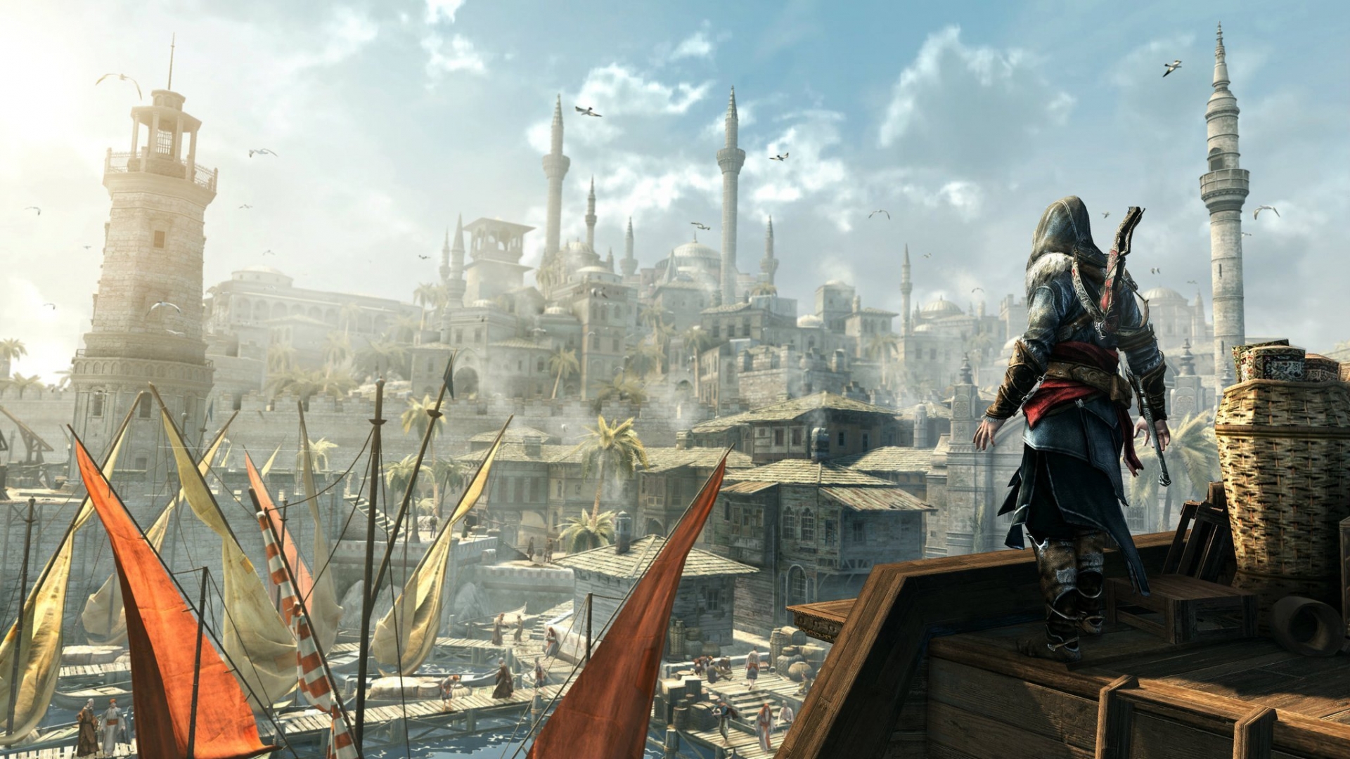Laden Sie das Spiele, Assassins Creed-Bild kostenlos auf Ihren PC-Desktop herunter