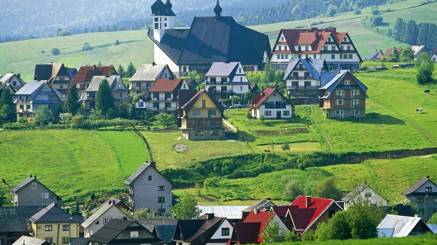 польские деревни фото