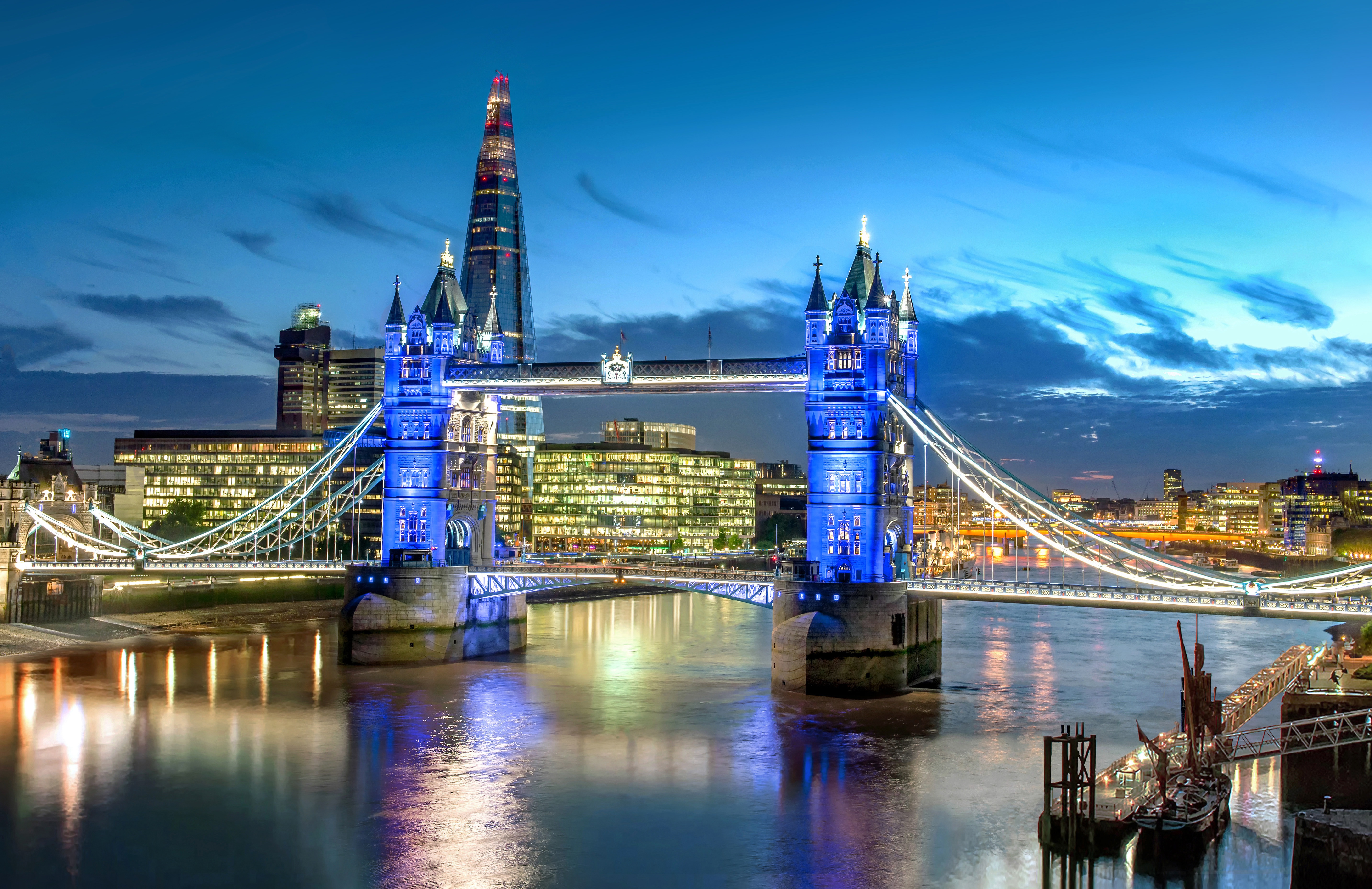 HD desktop wallpaper: Bridges, London, City, Bridge, River, England, Thames,  Tower Bridge, Man Made download free picture #482134