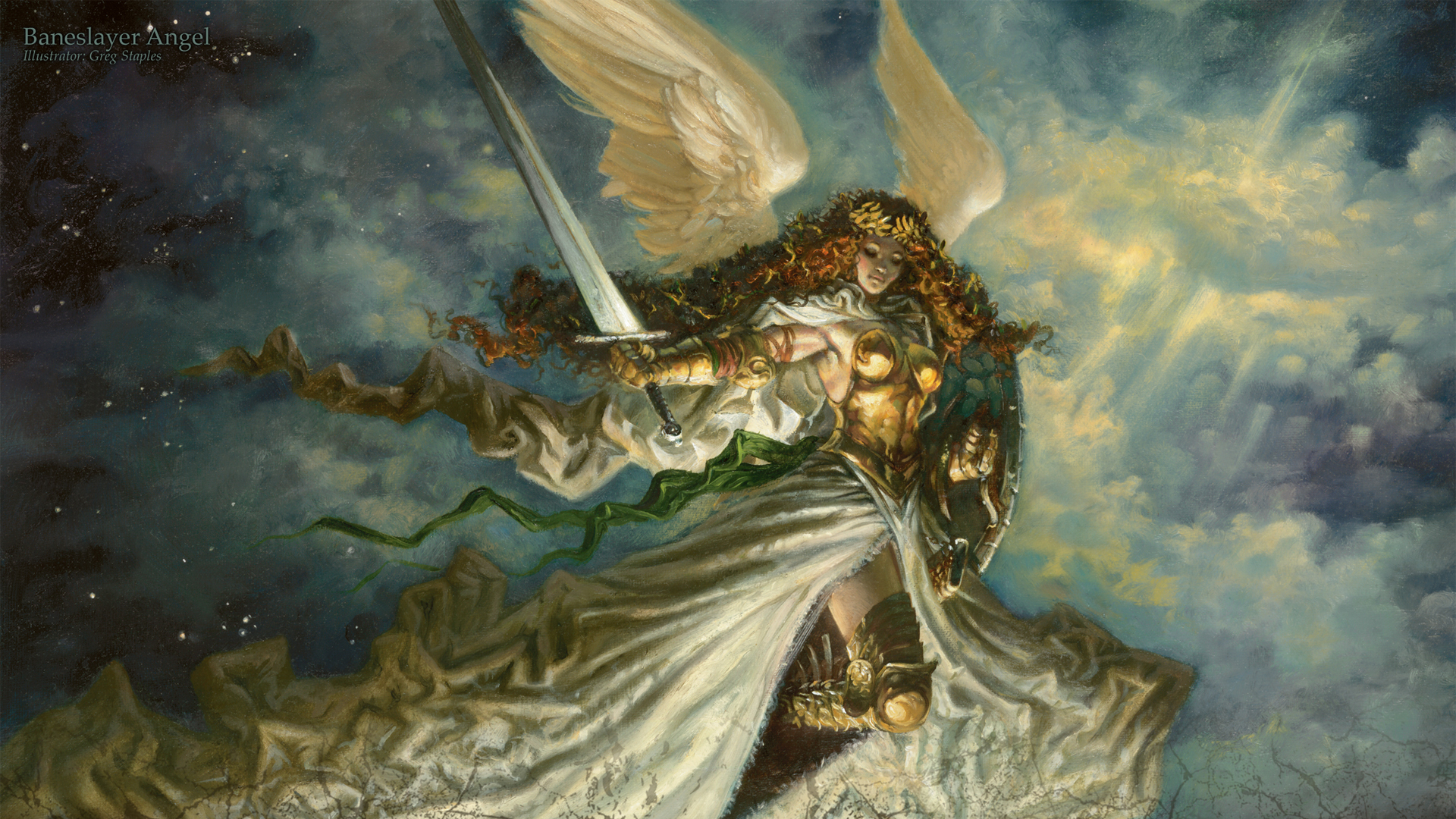 164239 скачать обои фэнтези, ангел воин, ангел, магия: сбор - заставки и картинки бесплатно