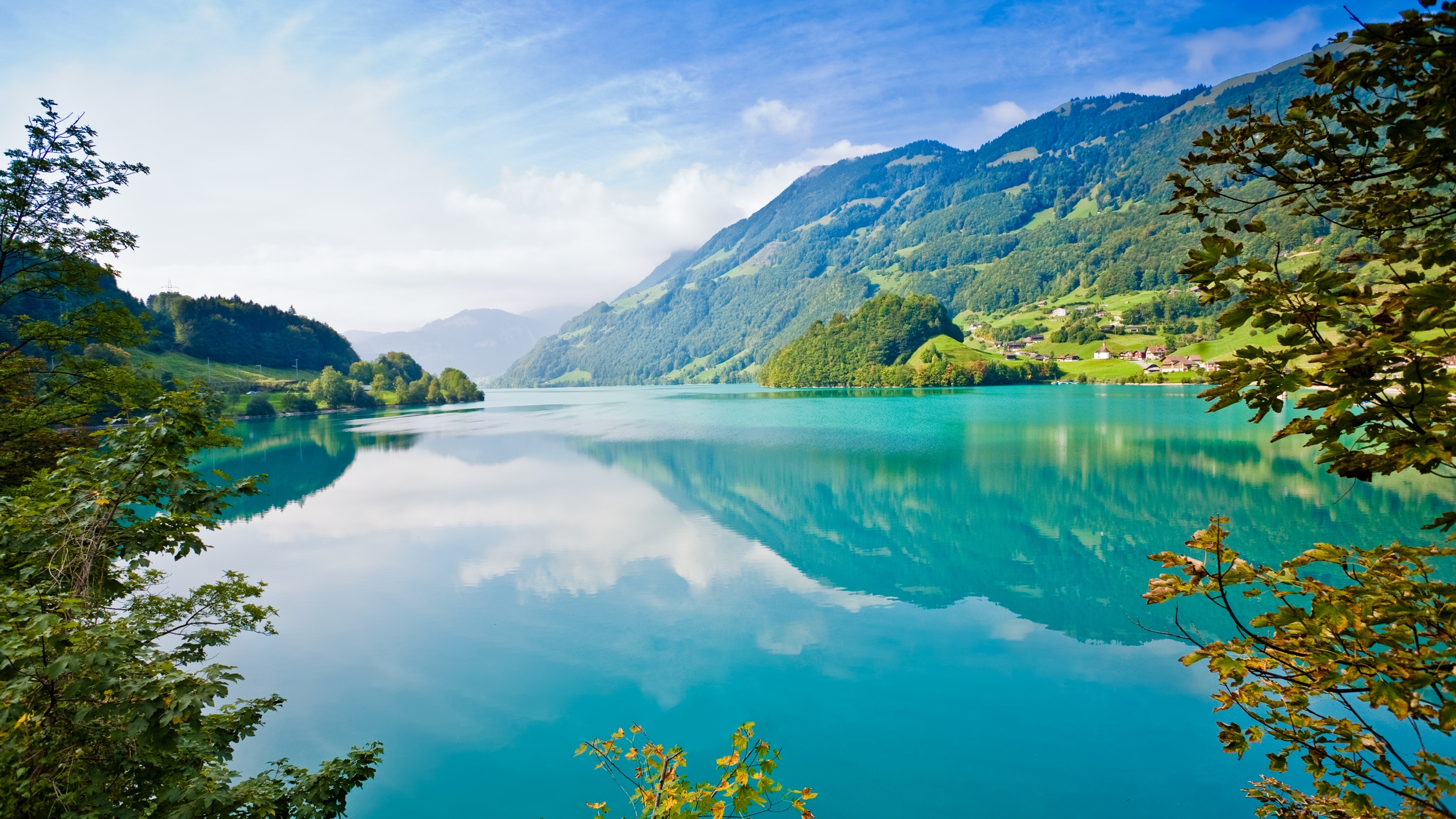 Free HD mountain, earth, lake, reflection, lakes