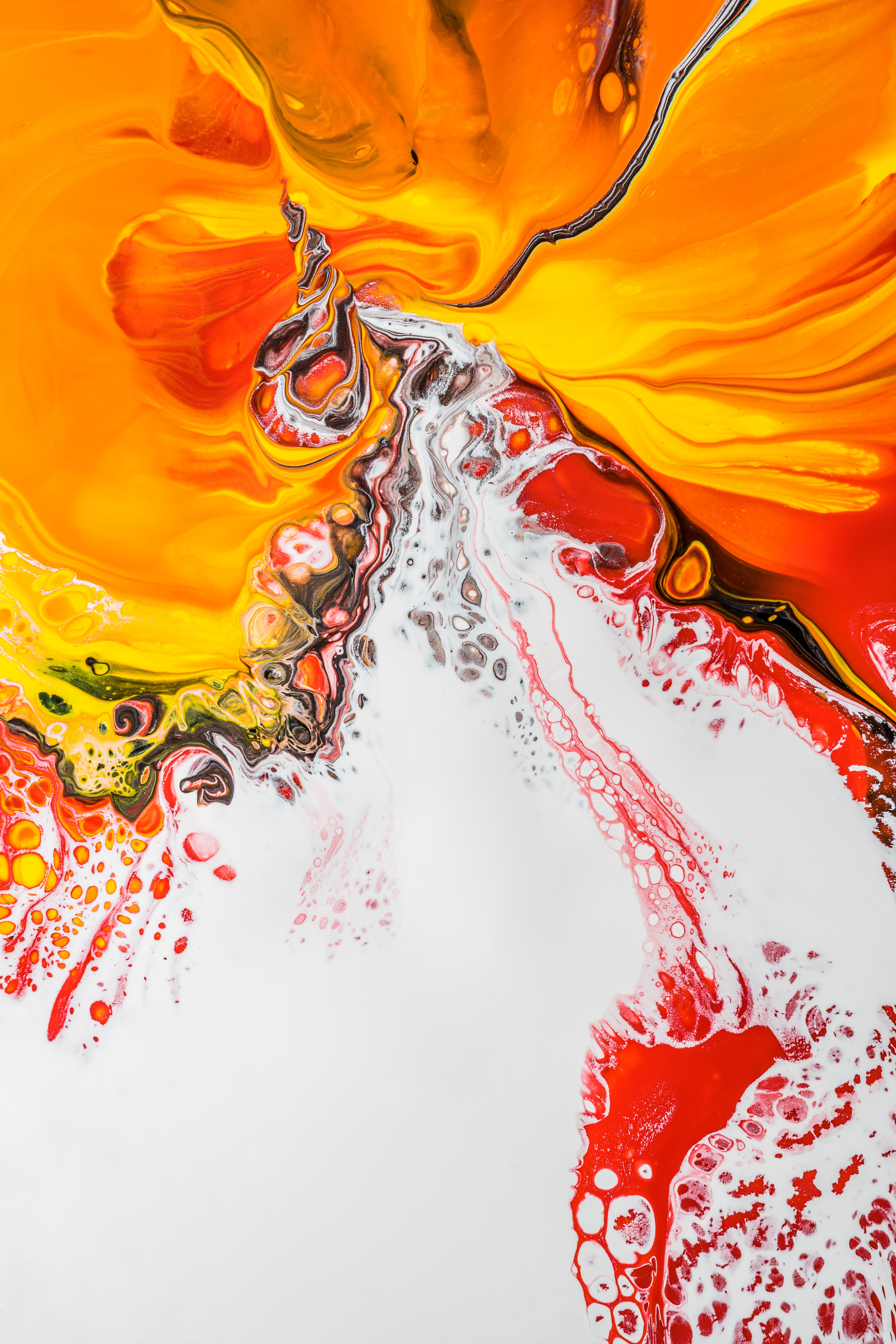 135867 download wallpaper stains, abstract, bright, divorces, paint, liquid, spots screensavers and pictures for free