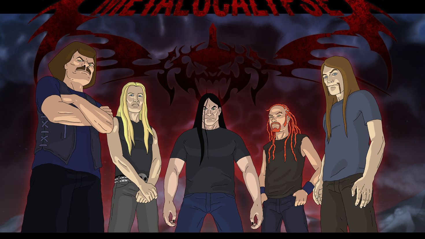 С кого рисовали dethklok