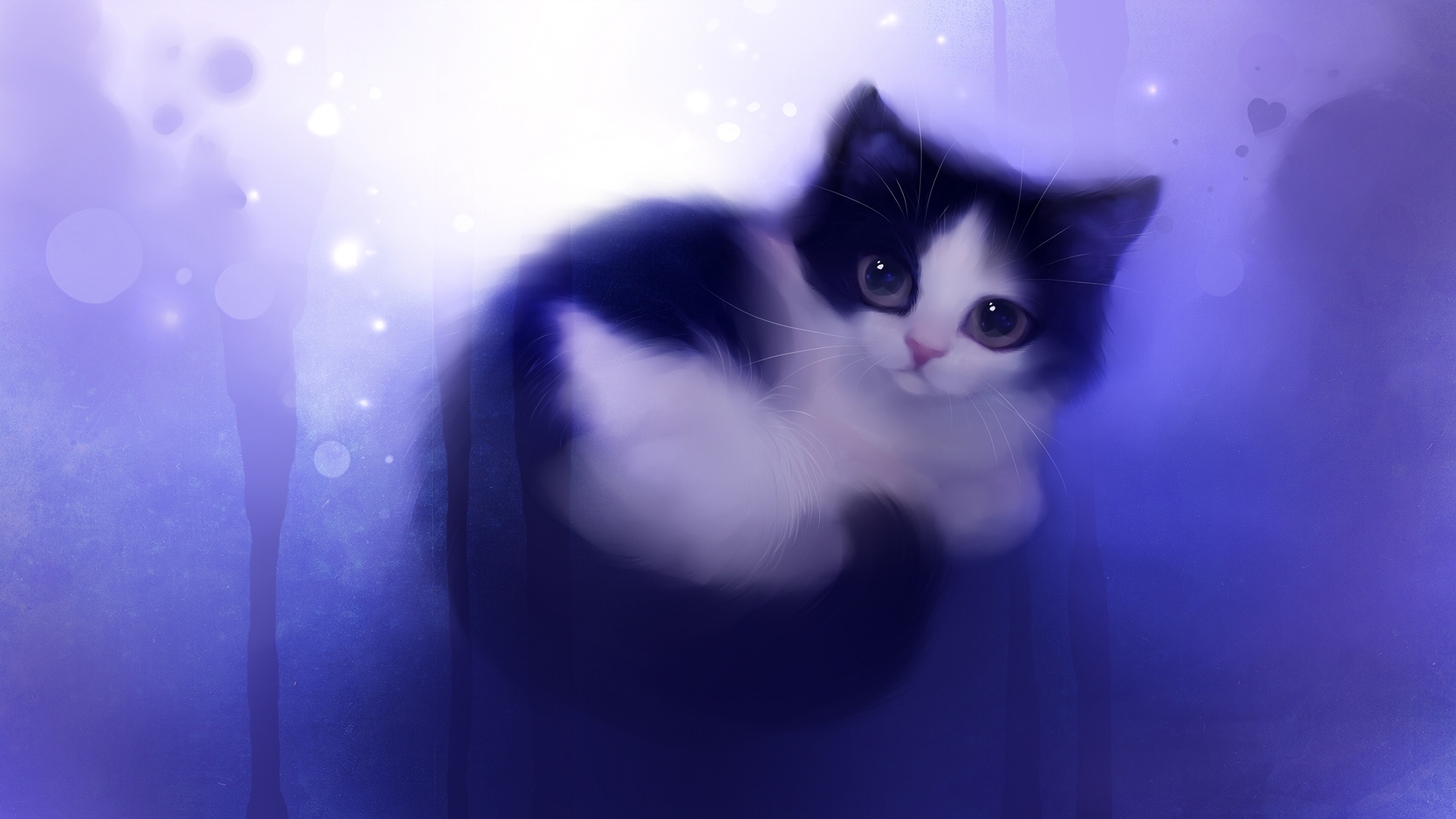 48044 free download Blue wallpapers for phone, pictures, cats, animals Blue...