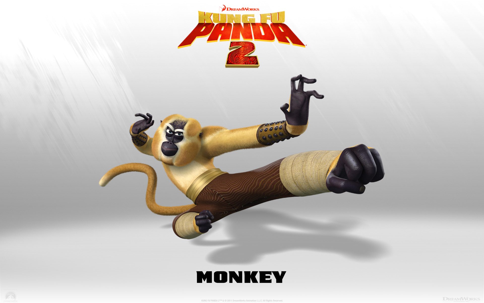 HD desktop wallpaper: Movie, Kung Fu Panda 2, Kung Fu Panda, Monkey (Kung  Fu Panda) download free picture #280432
