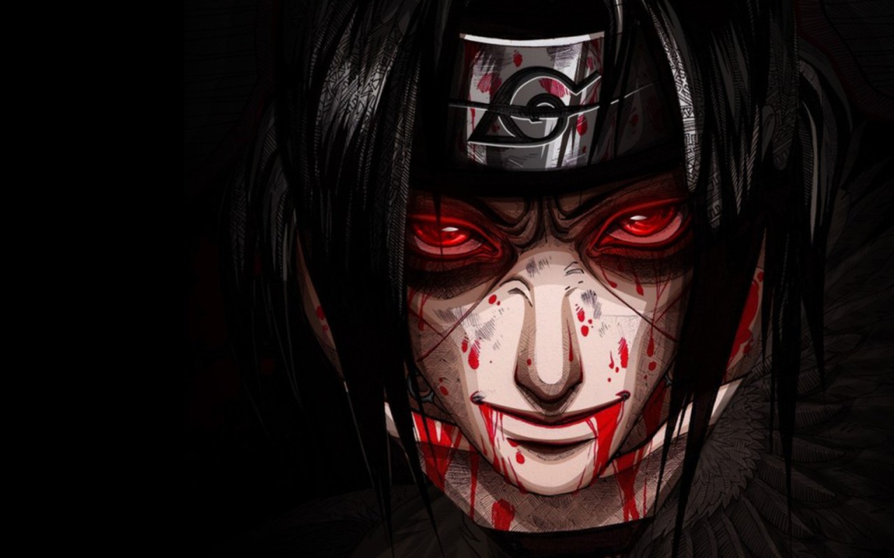 Download mobile wallpaper Anime, Naruto, Blood, Black Hair, Itachi Uchiha for free.