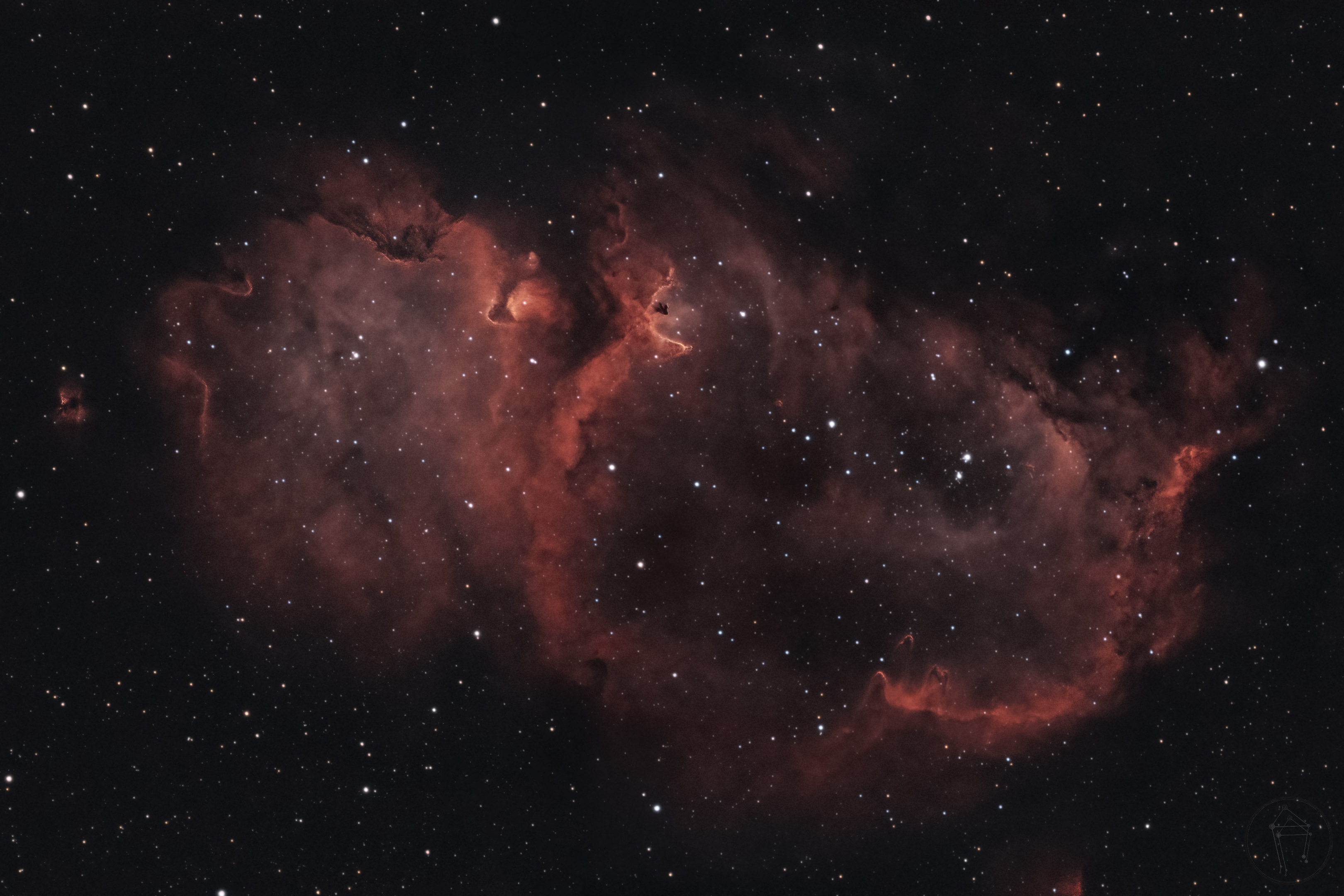 HD photos nebula of the soul, stars, universe, soul nebula