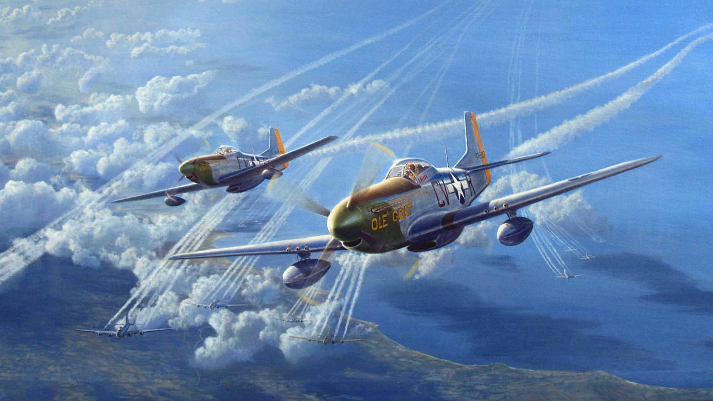 P-51 Mustang Art