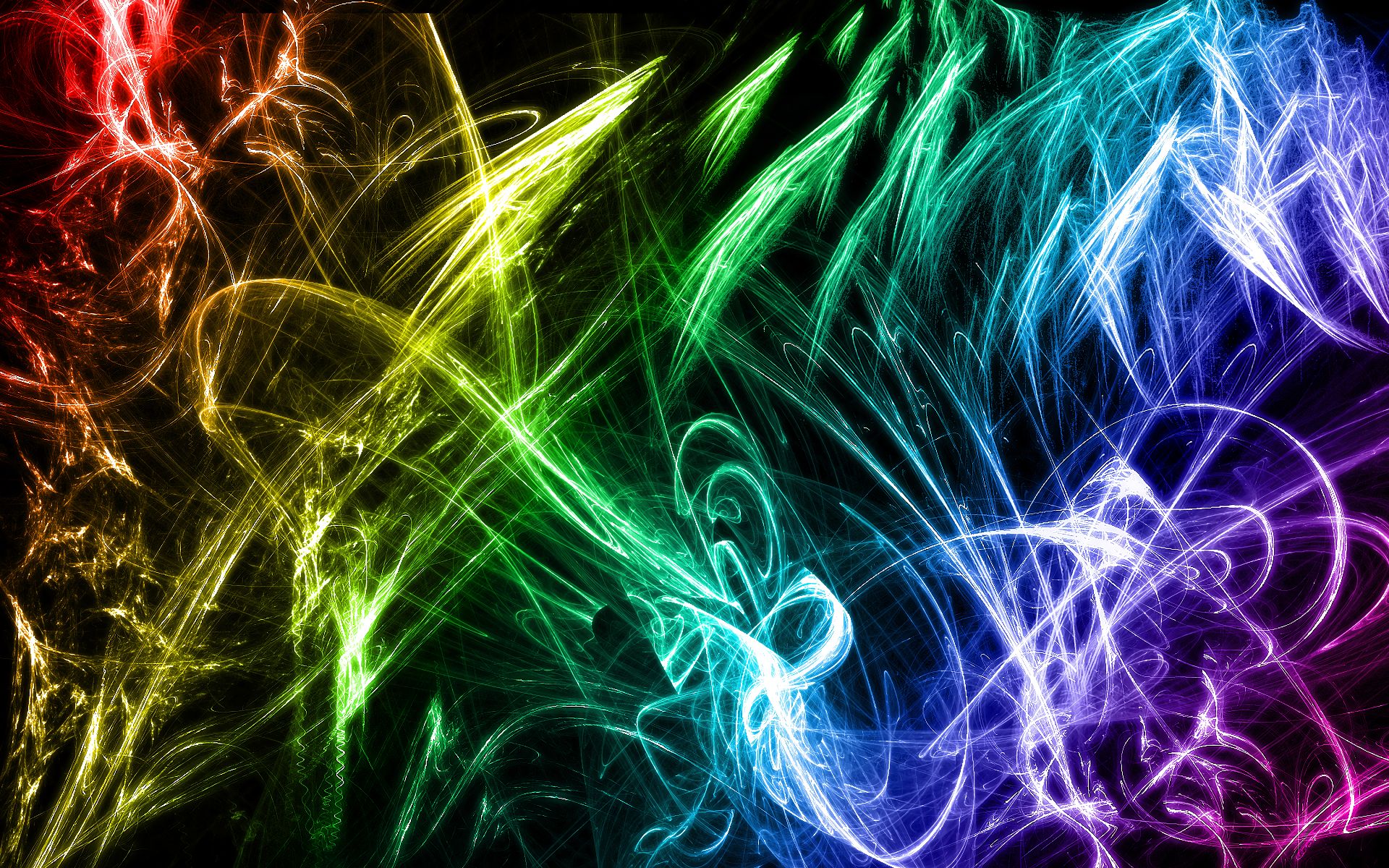 abstract, cool, colors UHD