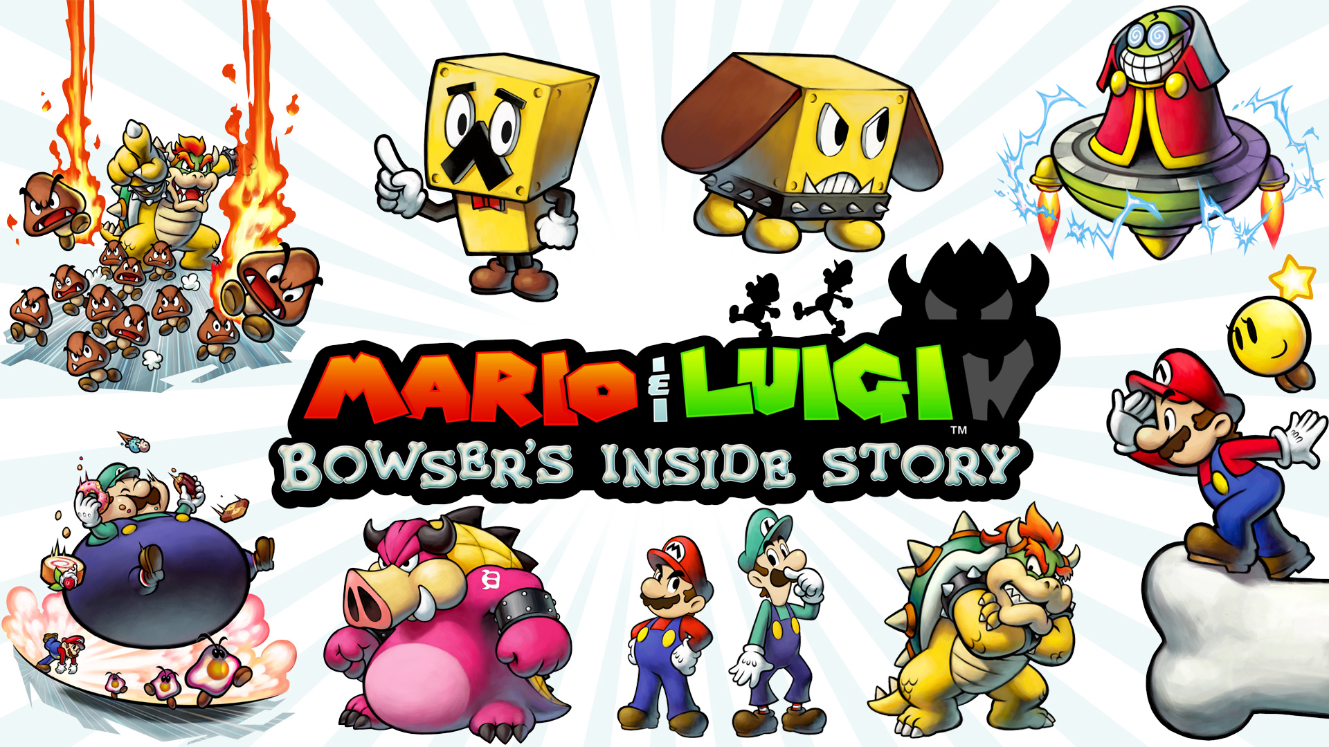 Mario luigi bowser. Луиджи и Боузер. Марио и Луиджи Боузер инсайд стори. Марио Bowser inside story. Марио и Луиджи и Боузер.