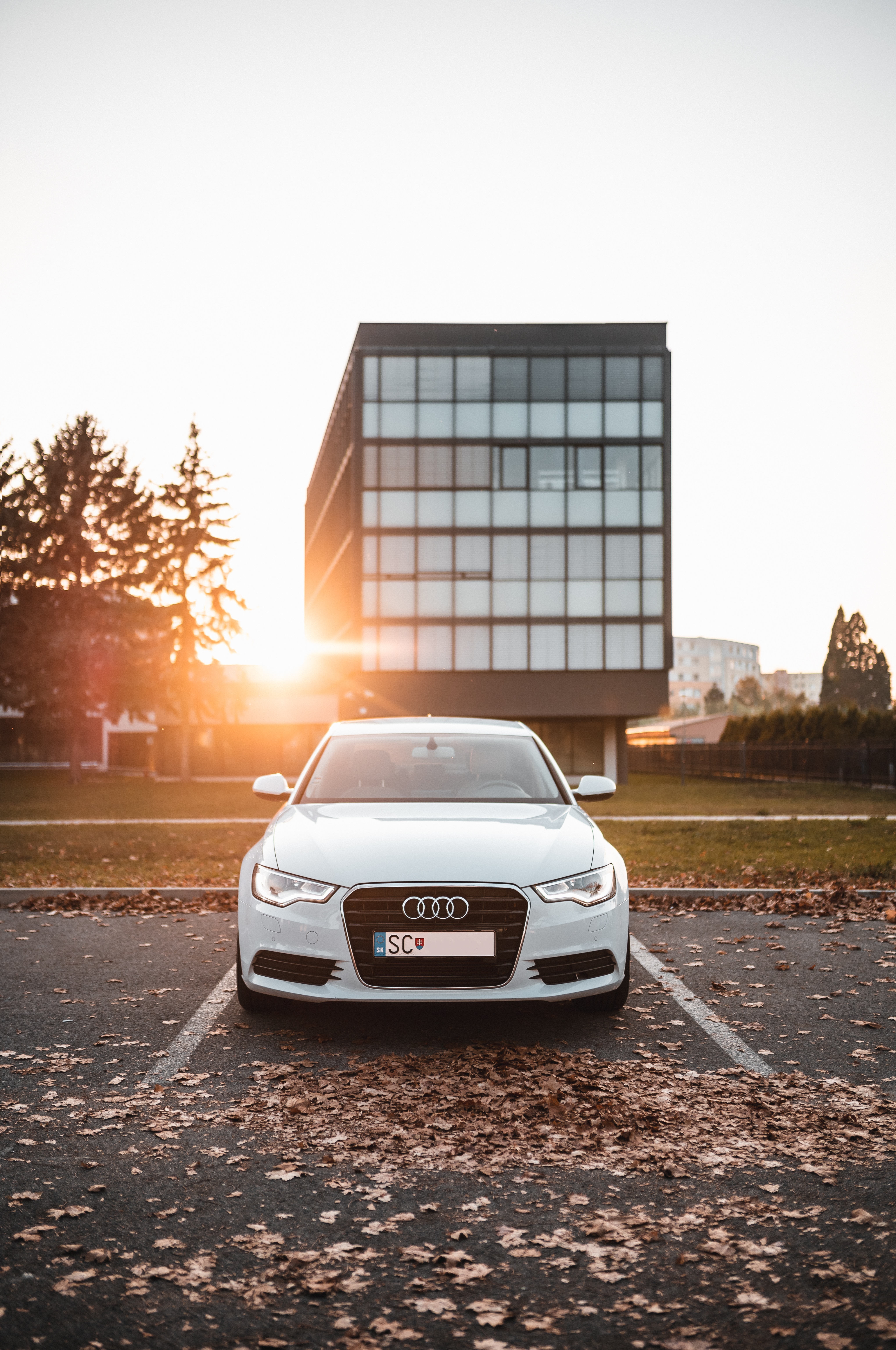 Mobile wallpaper: Audi A7, Audi, Car, Sunlight, Machine, Front View, Cars,  130464 download the picture for free.