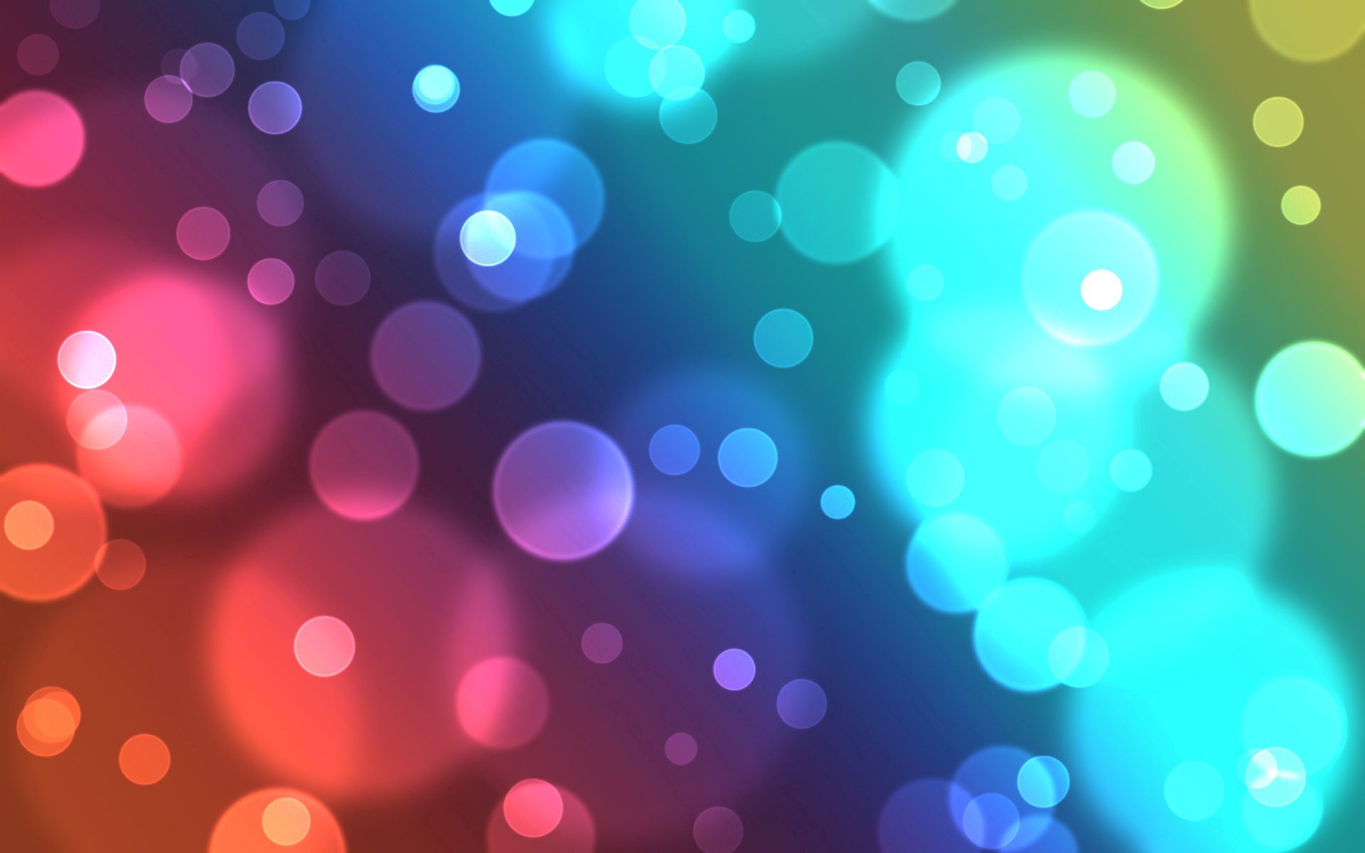 motley, multicolored, abstract, background, glare, circles, bright HD wallpaper