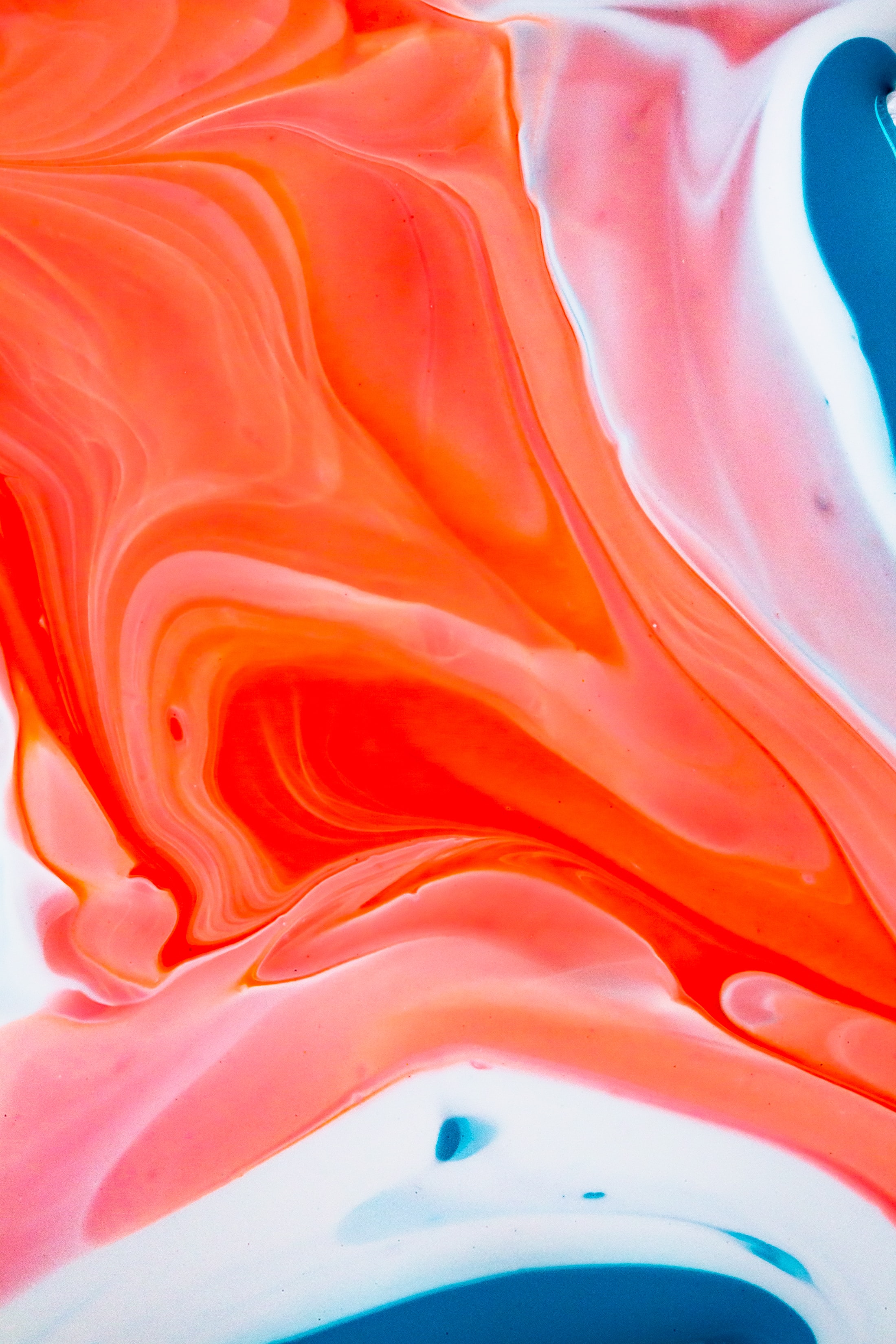Download mobile wallpaper Stripes, Abstract, Divorces, Paint, Liquid, Streaks, Fluid Art for free.