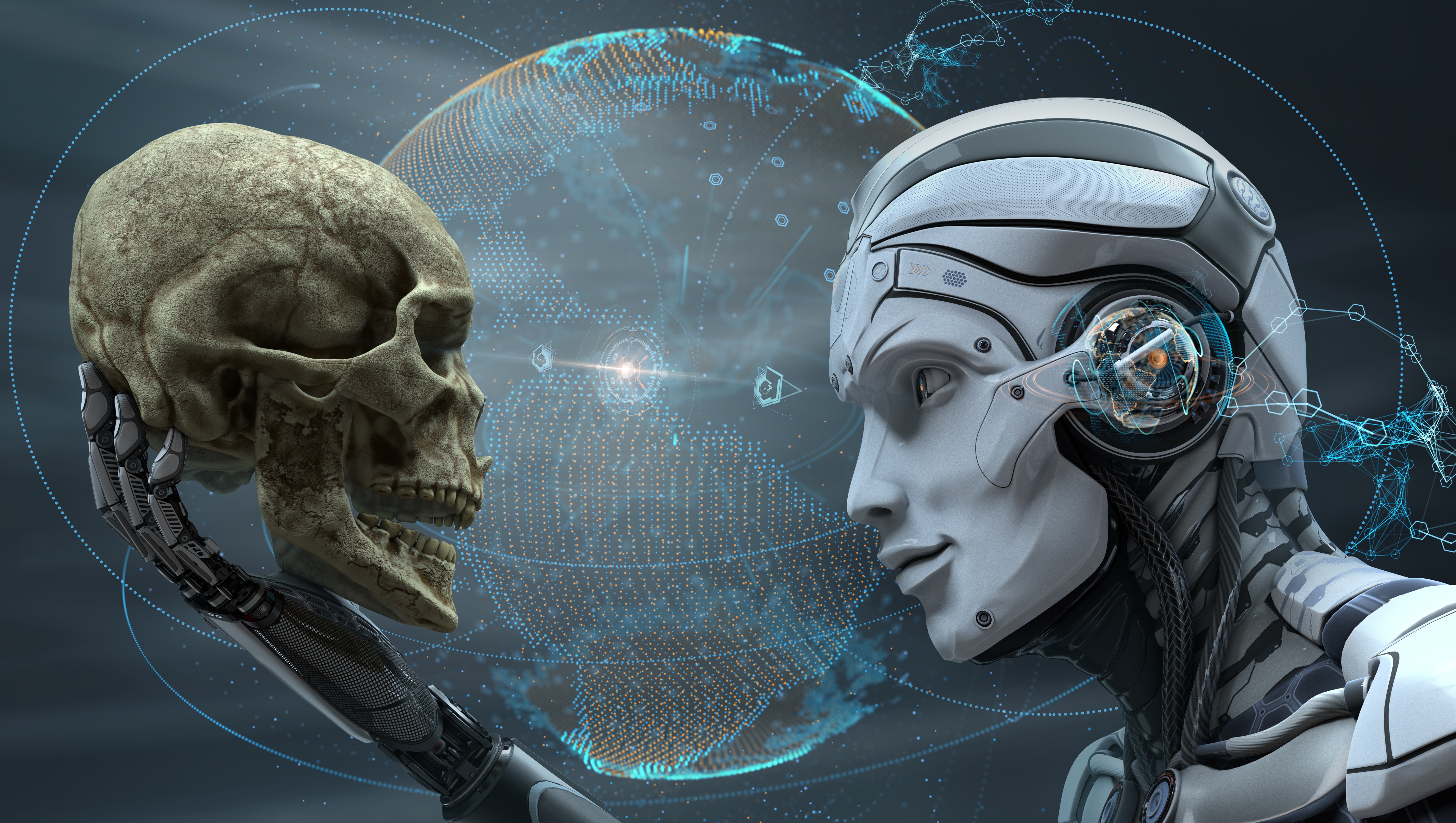 Future pro. Айзек Азимов искусственный интеллект. Айзек Азимов сны роботов. Биологический робот. Кибернетический разум.