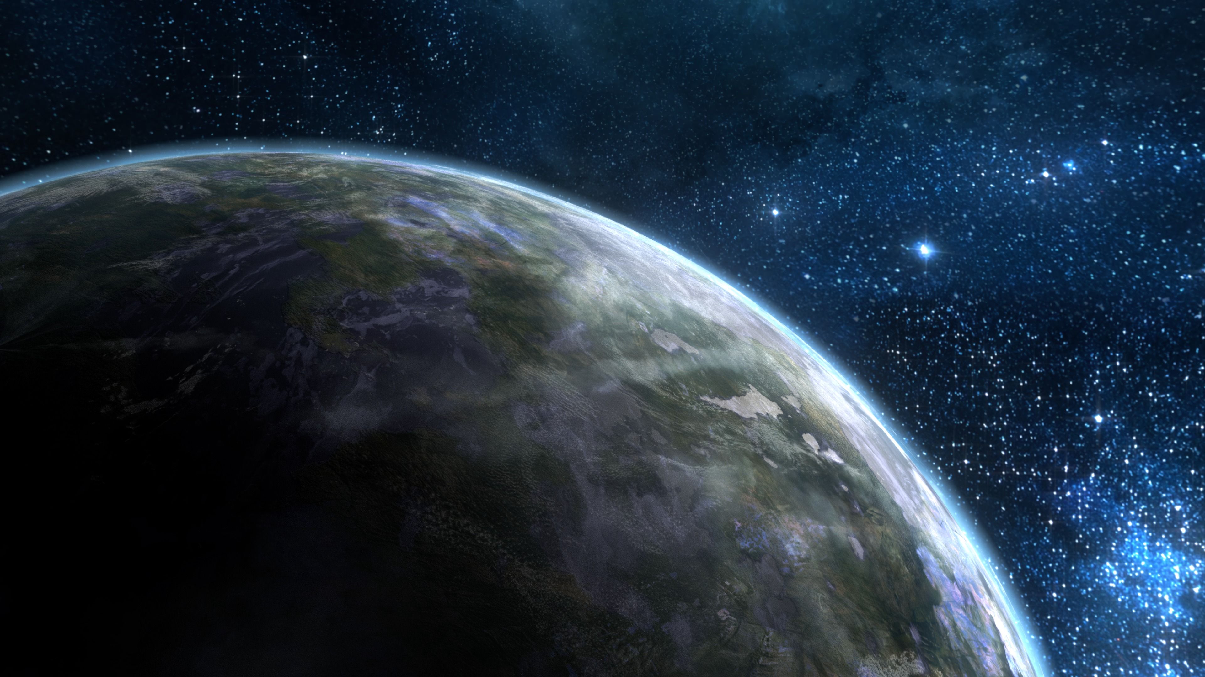 HD desktop wallpaper: Stars, Glow, Planet, Universe download free picture  #141221