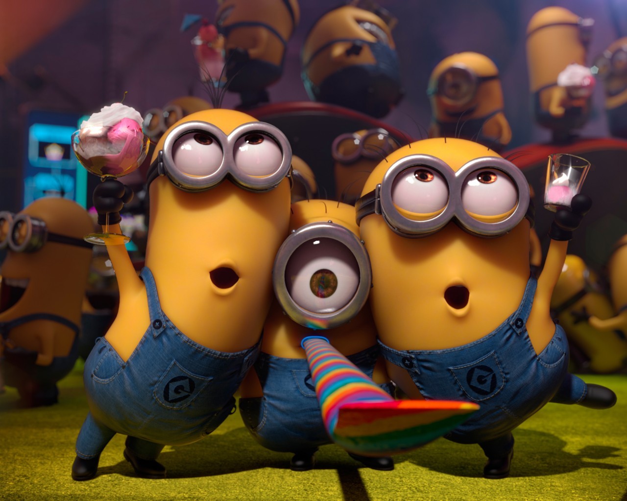 22430 download wallpaper cartoon, despicable me screensavers and pictures for free