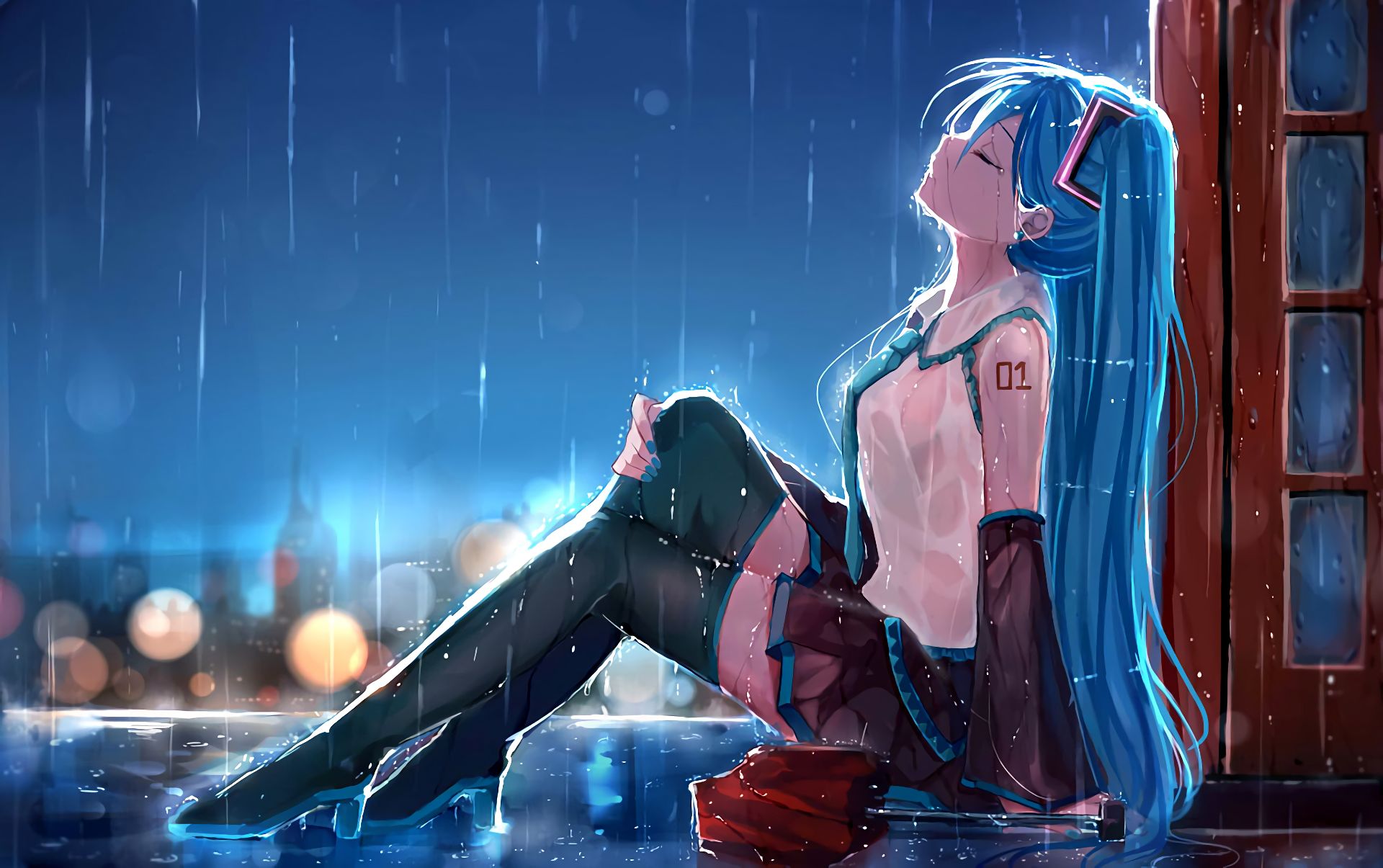 Desktop HD wallpaper: Anime, Vocaloid, Hatsune Miku free download backgroun...