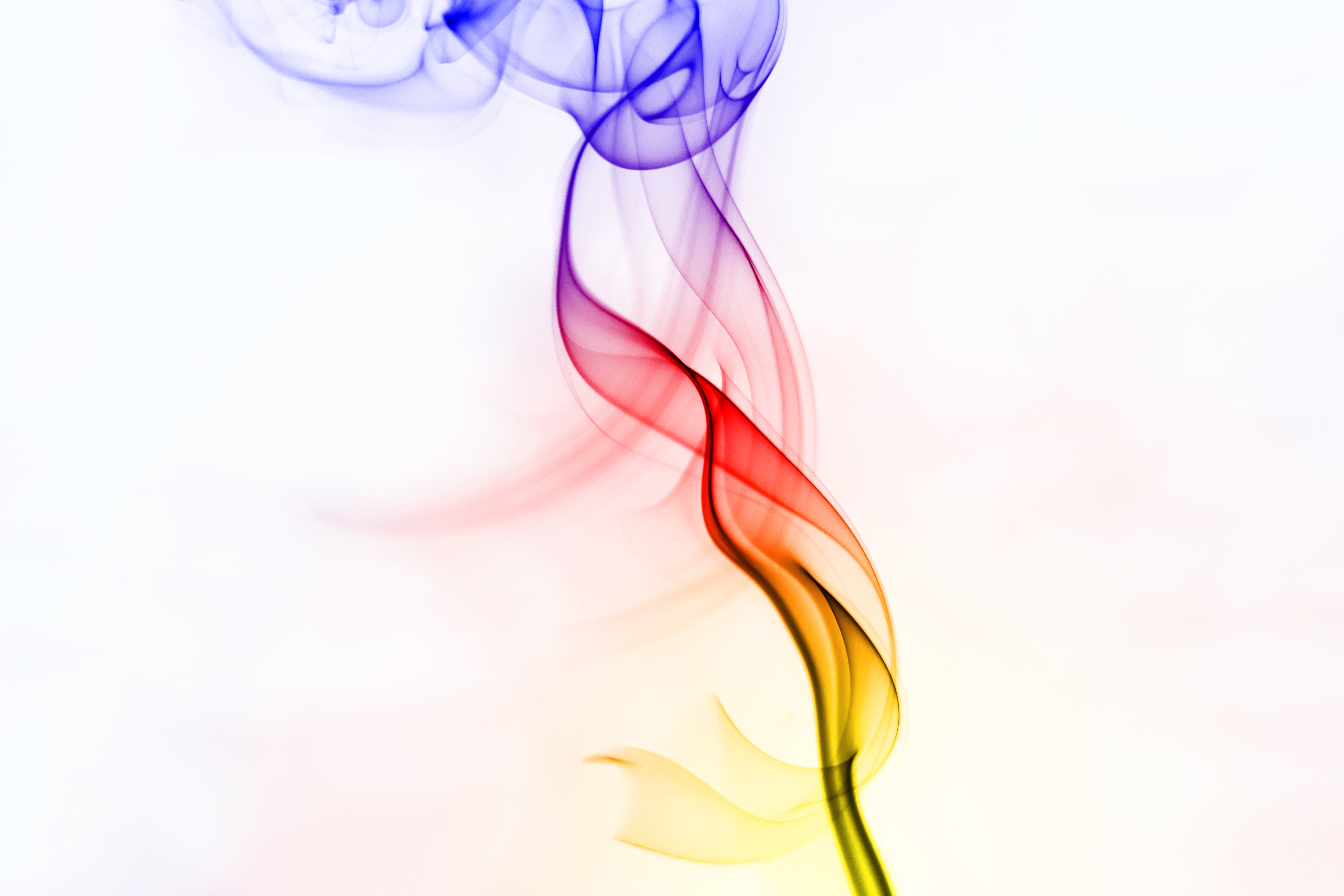 smoke, abstract, colourful, shroud, light, bright, light coloured, colorful HD wallpaper