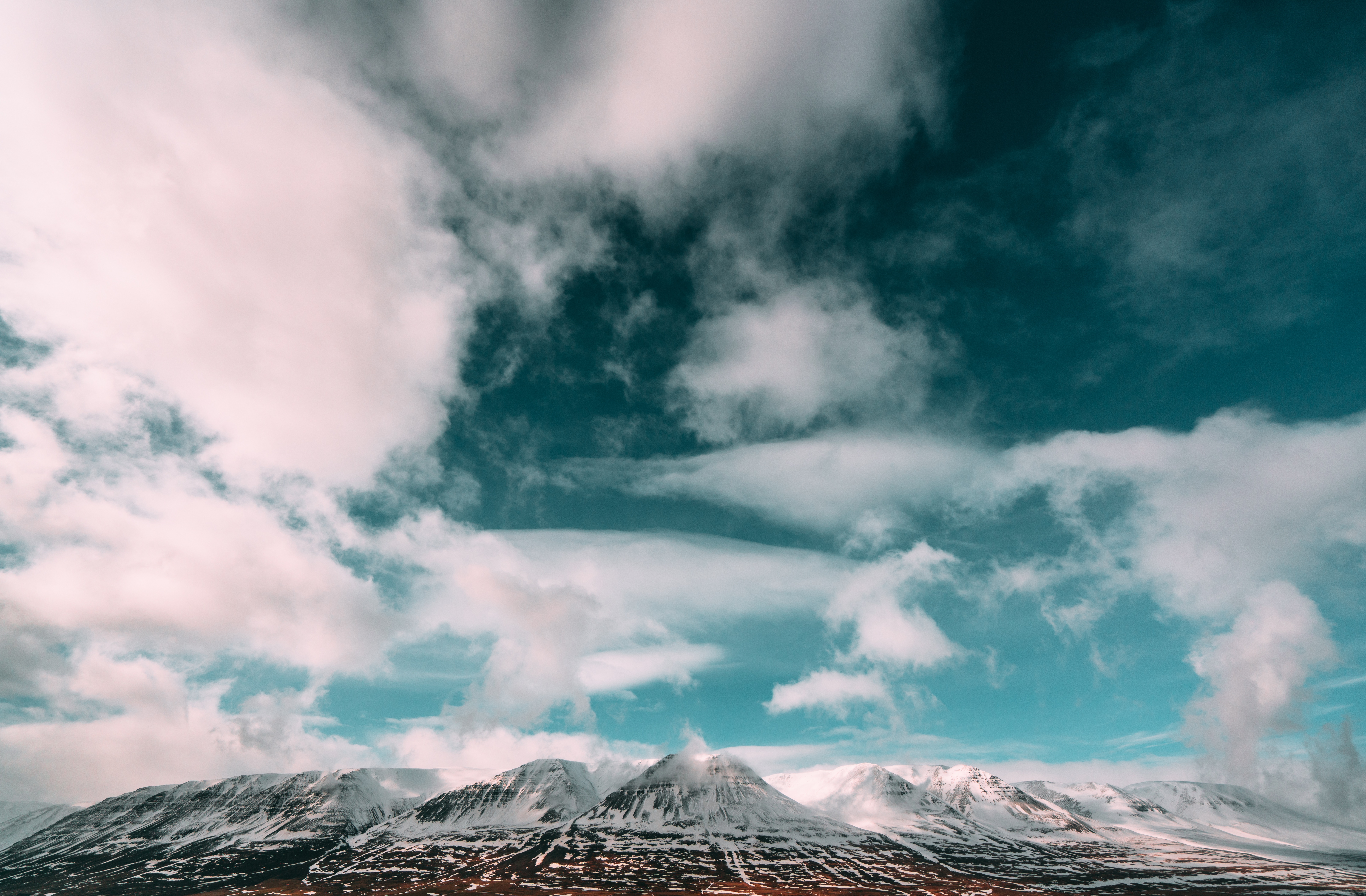 59867 Bildschirmschoner und Hintergrundbilder Island auf Ihrem Telefon. Laden Sie natur, sky, mountains, clouds, island Bilder kostenlos herunter