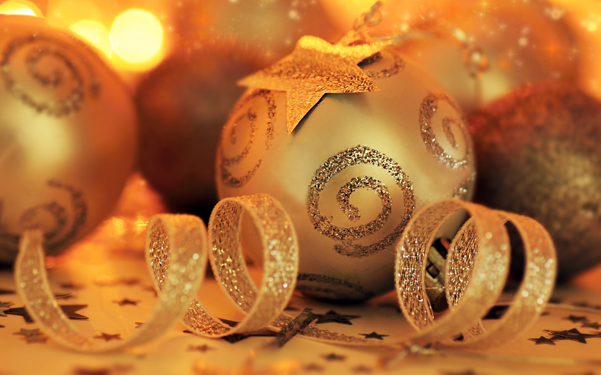 golden, christmas, christmas ornaments, holiday