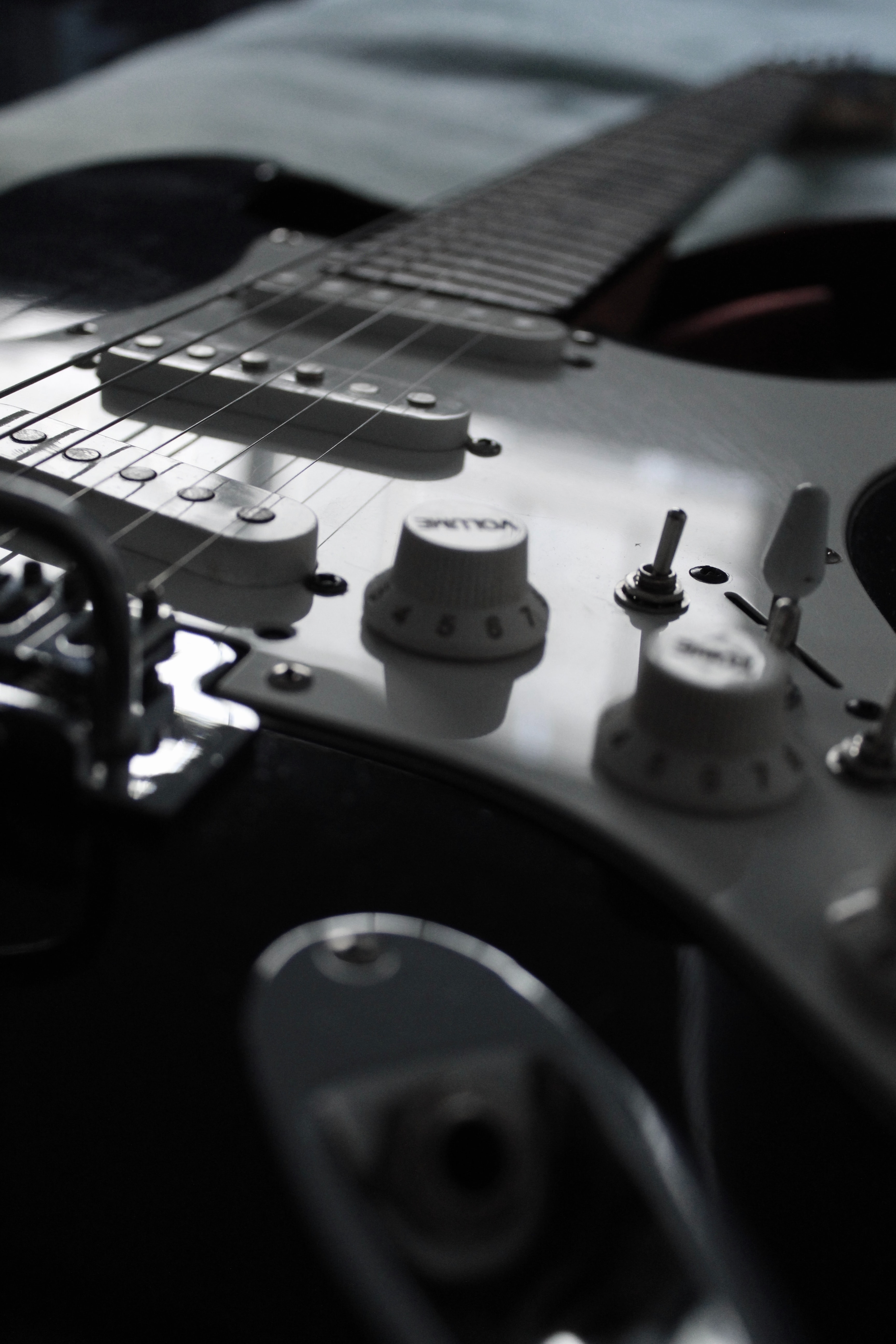 HD photos musical instrument, close-up, electric guitar, music