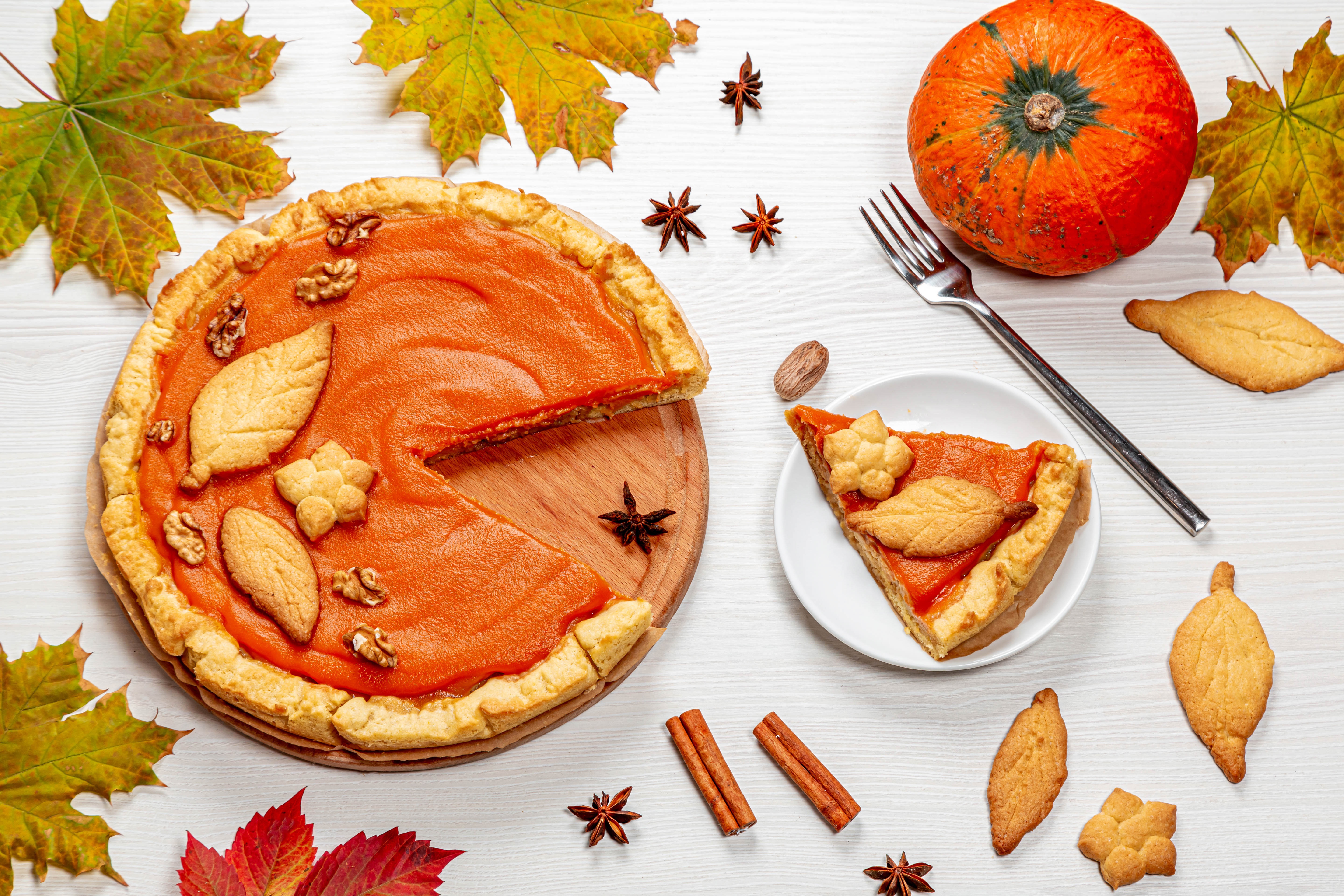 Pumpkin pie тыквенный пирог