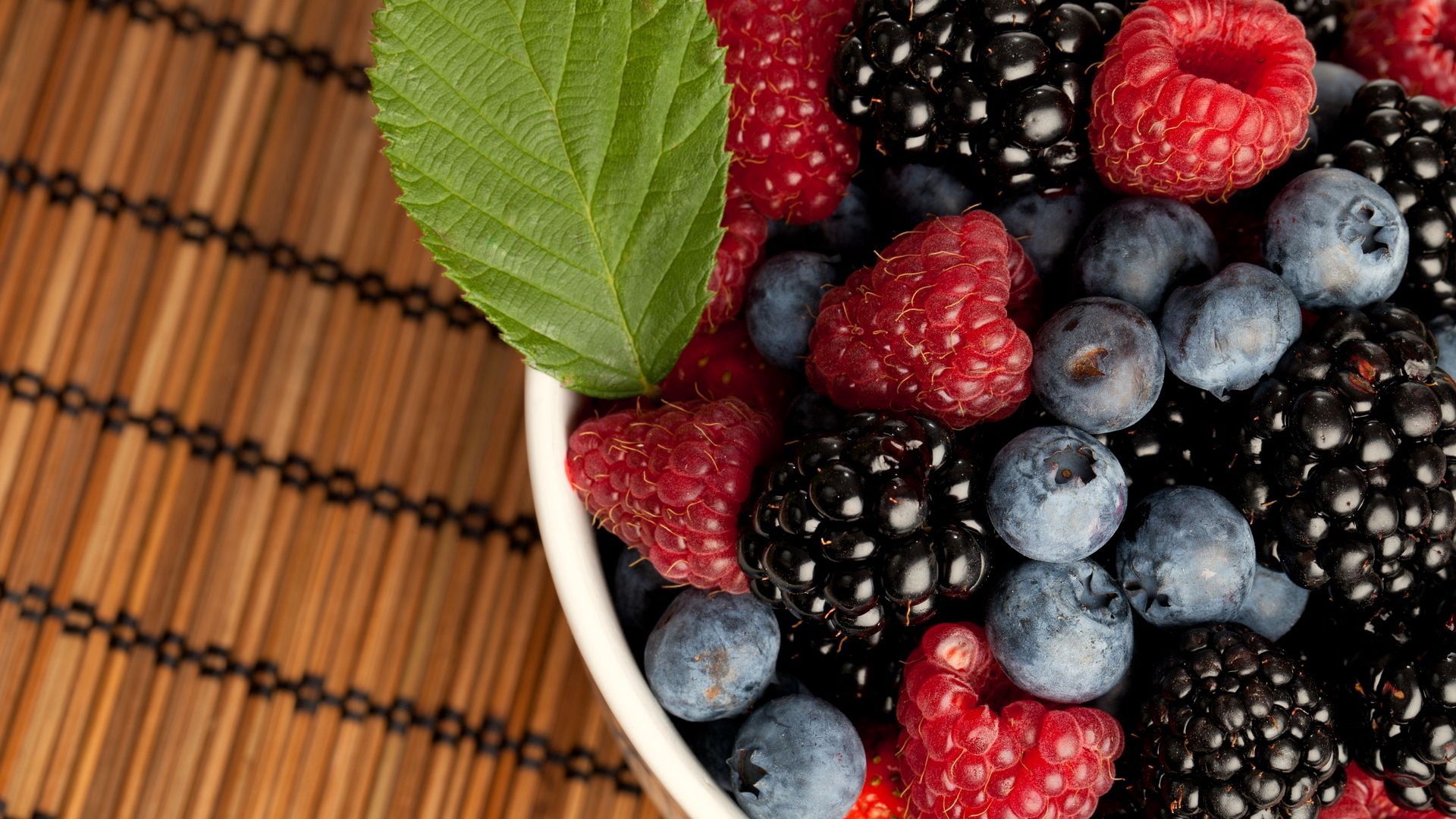 Raspberry berries, plate, bilberries, food Free Stock Photos