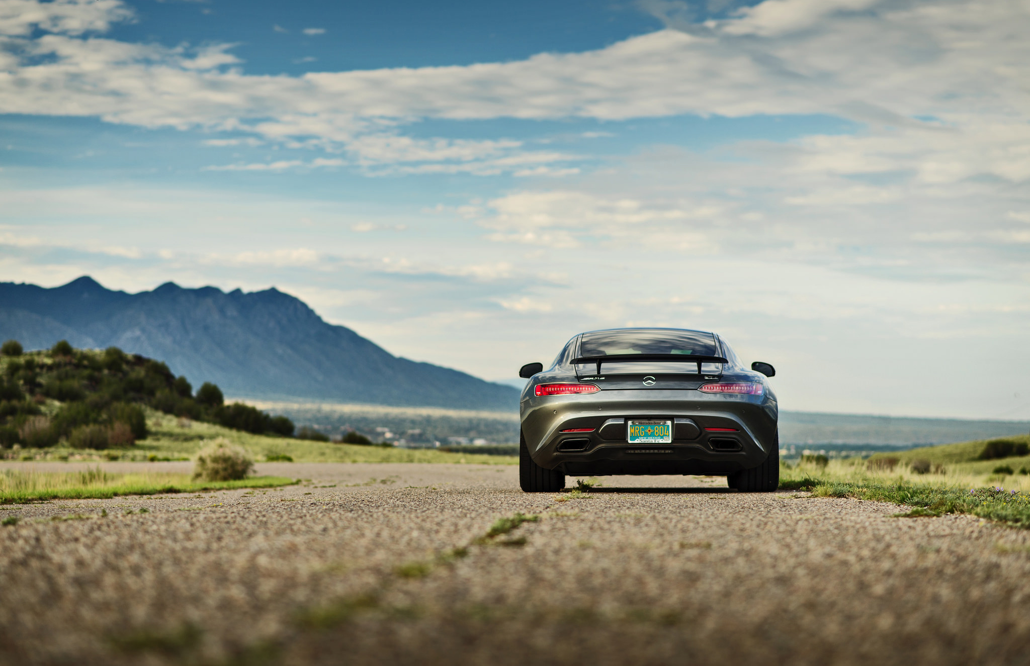 High Definition wallpaper gts, cars, rear view, back view