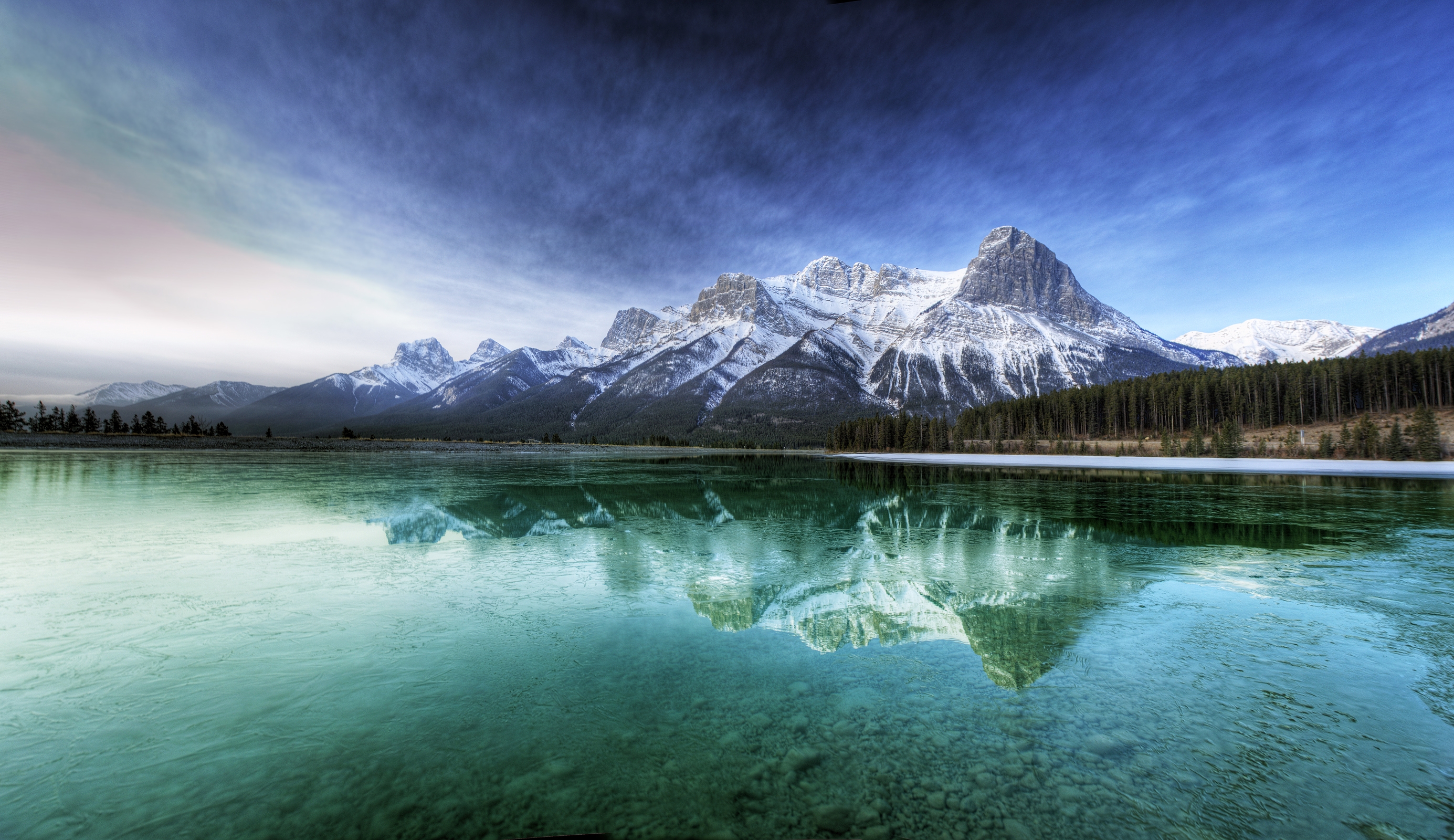 Laden Sie das Natur, Wasser, Mountains, See, Kanada, Transparent, Frische, Cool, Unterseite, Unteres, Reinheit, Kühle-Bild kostenlos auf Ihren PC-Desktop herunter