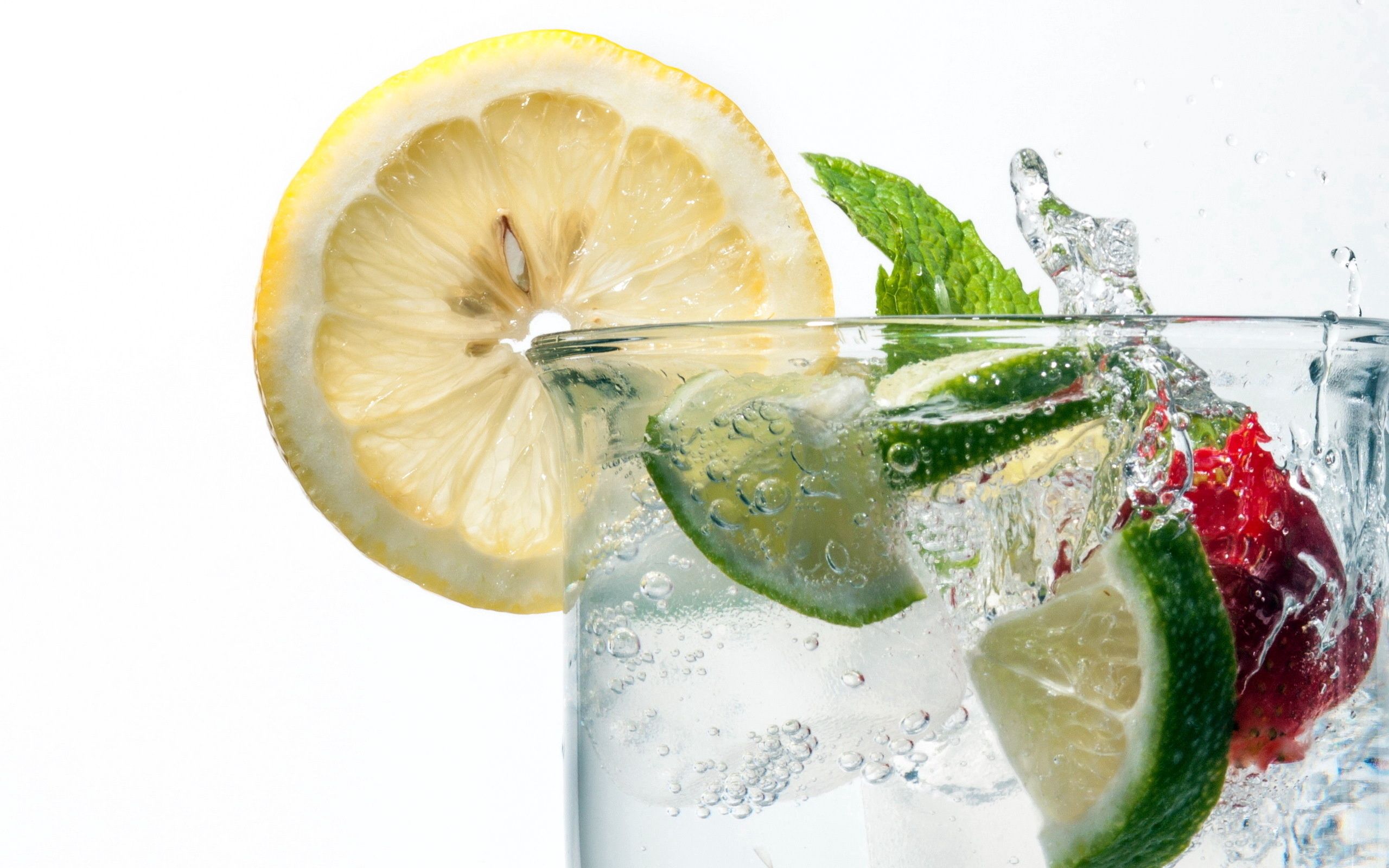 Laden Sie das Wasser, Lebensmittel, Eis, Lime, Zitrone-Bild kostenlos auf Ihren PC-Desktop herunter