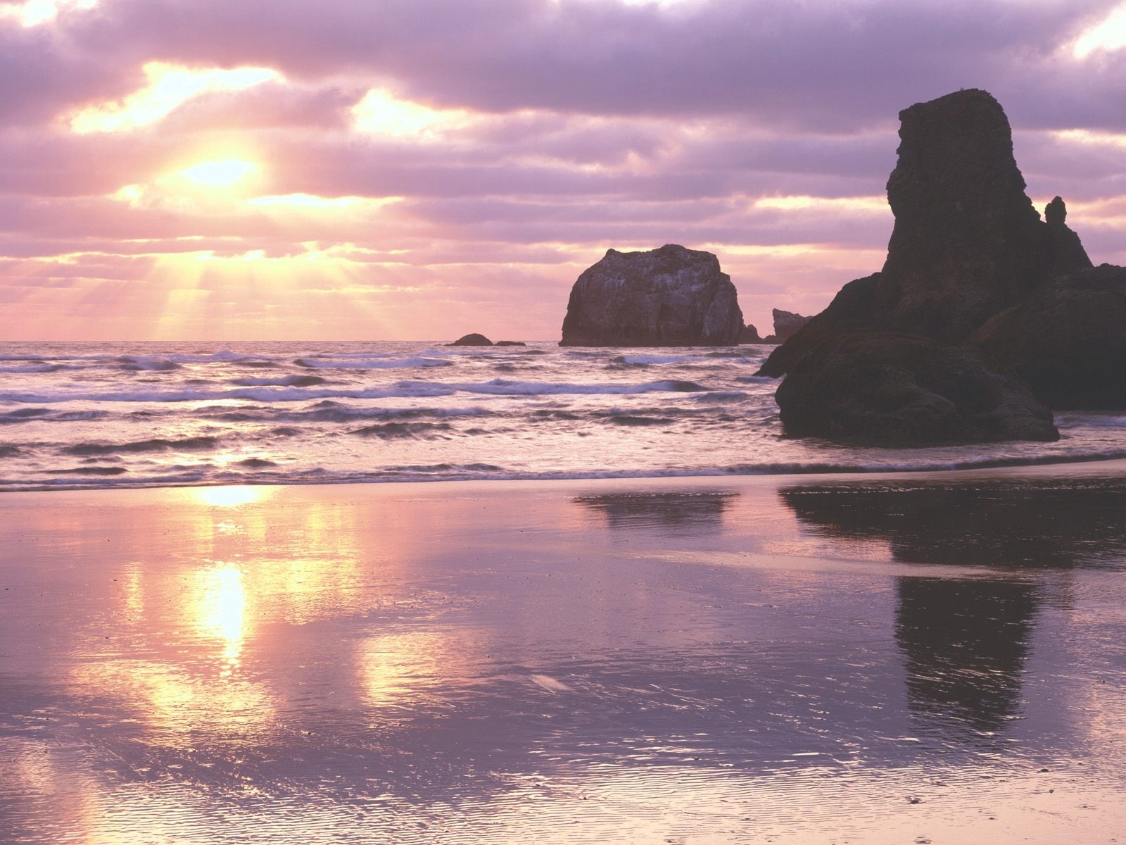 Laden Sie das Landschaft, Wasser, Sunset, Stones, Sea, Sun, Strand-Bild kostenlos auf Ihren PC-Desktop herunter