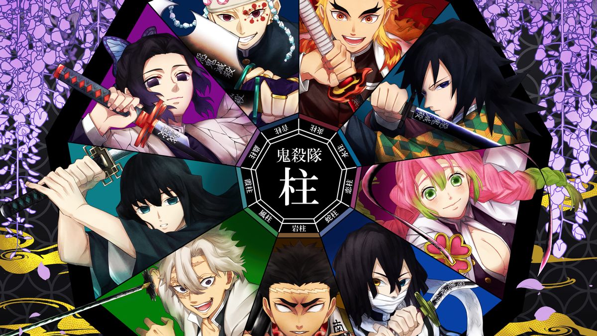 Papel De Parede Hd Para Desktop Anime Demon Slayer Kimetsu No Yaiba