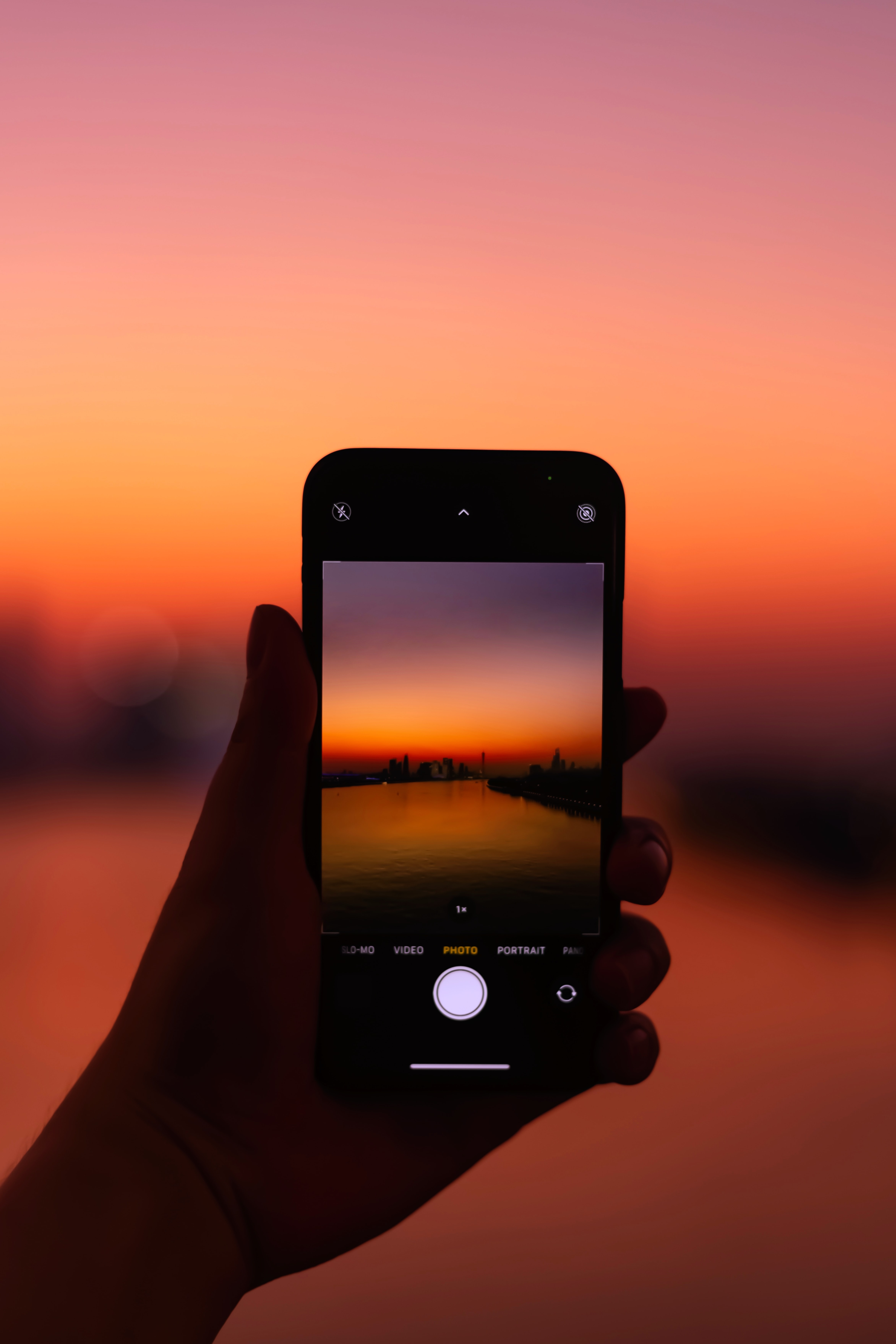 sunset, twilight, technologies, photo Hd 1080p Mobile