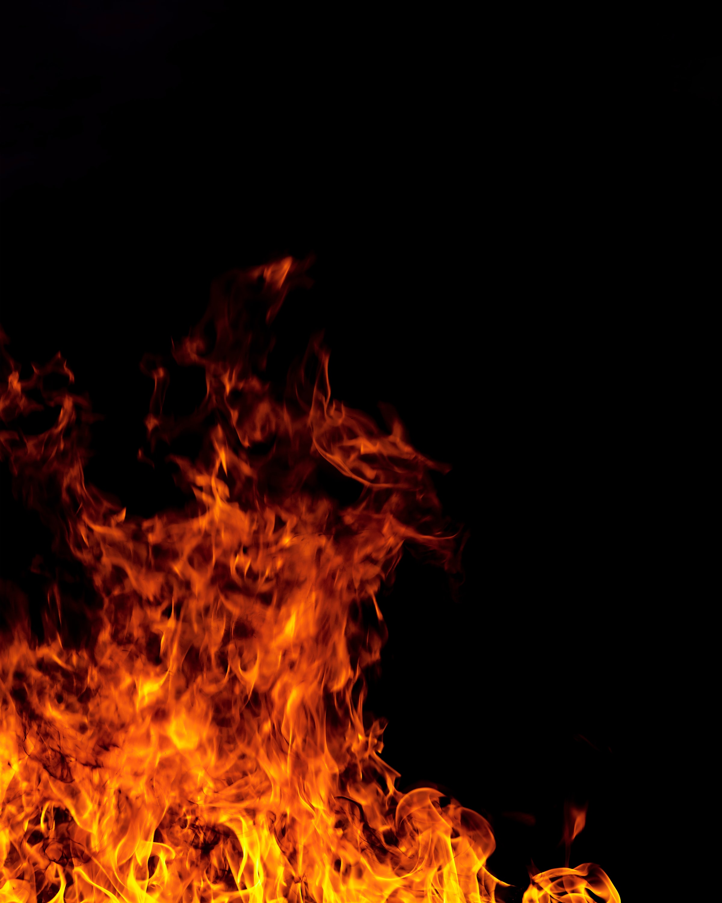 dark, flame, fire HD Wallpaper for Phone