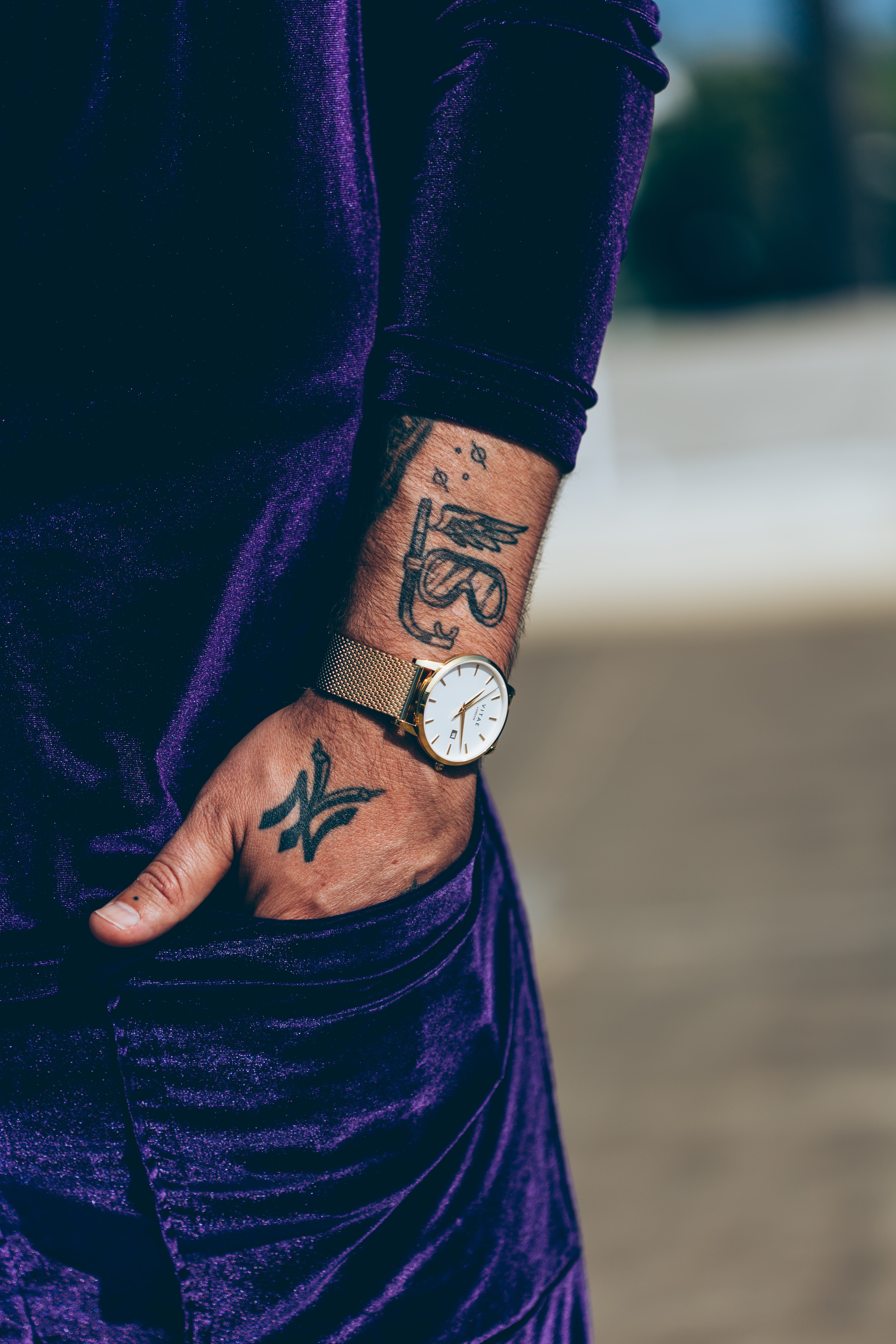 tattoo, clock, hand, miscellanea, miscellaneous, costume phone background