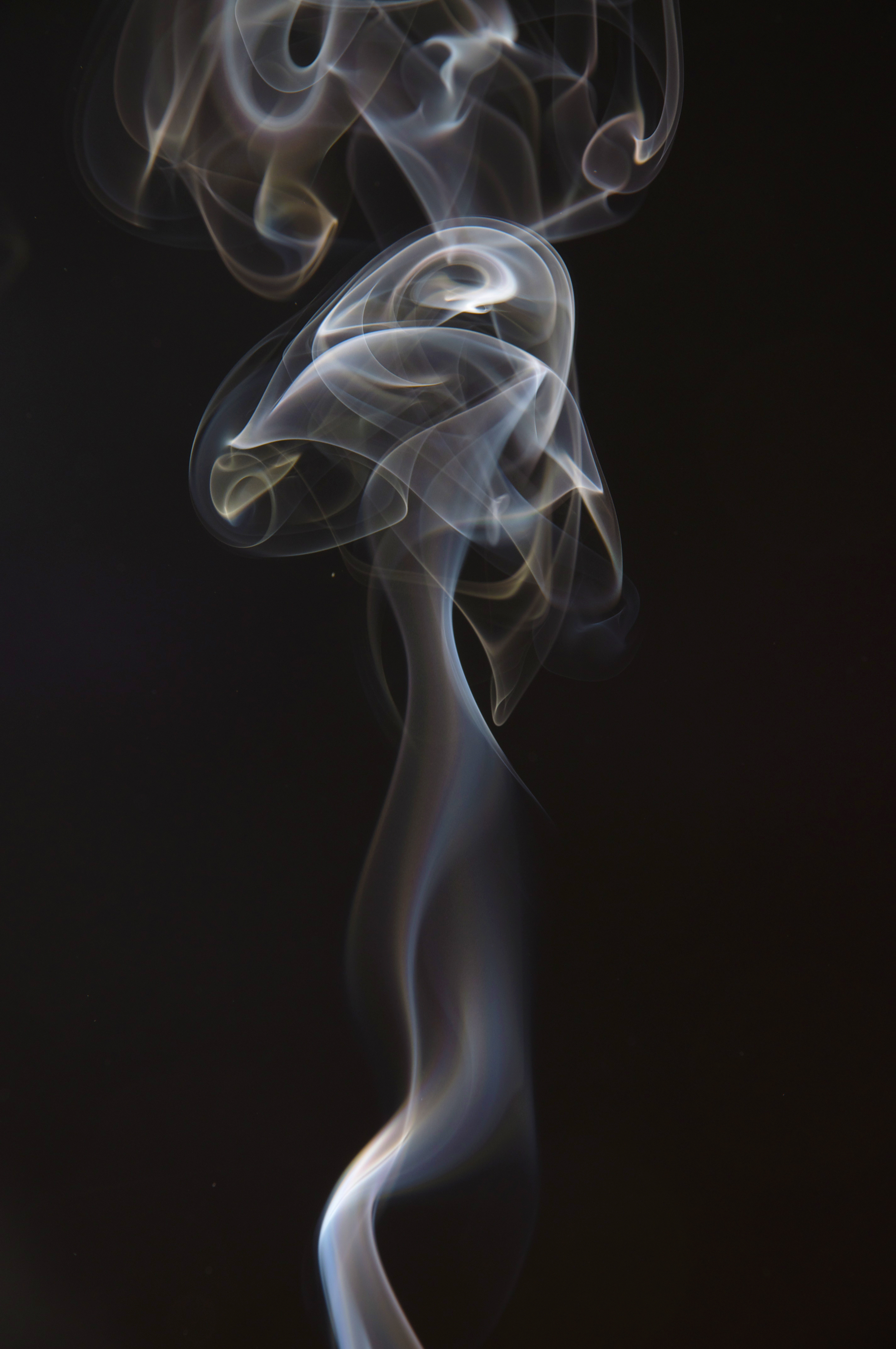 dark background, abstract, smoke, shroud, puffs of smoke, tangles of smoke